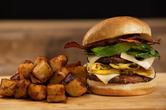 Order Brunch Burger food online from Biscuits, Bowls, &Amp; Burgers store, CHARLOTTE on bringmethat.com