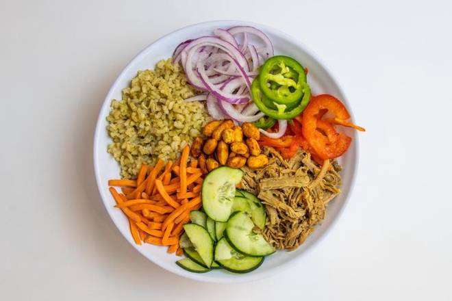 Order Spicy Pork Bowl food online from Coolgreens store, Dallas on bringmethat.com