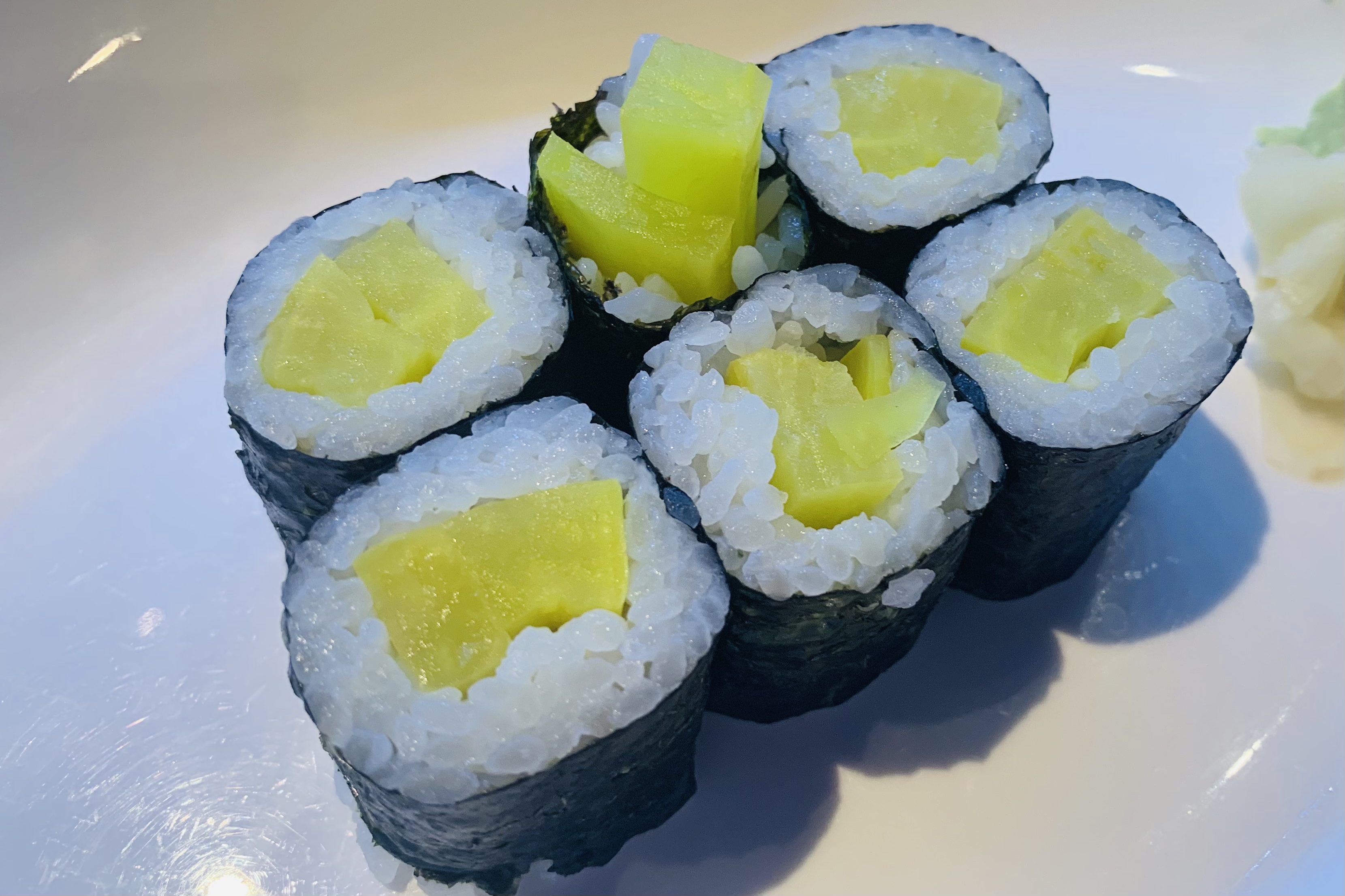 Order Oshinko Maki food online from Sushi Boat Town store, San Jose on bringmethat.com