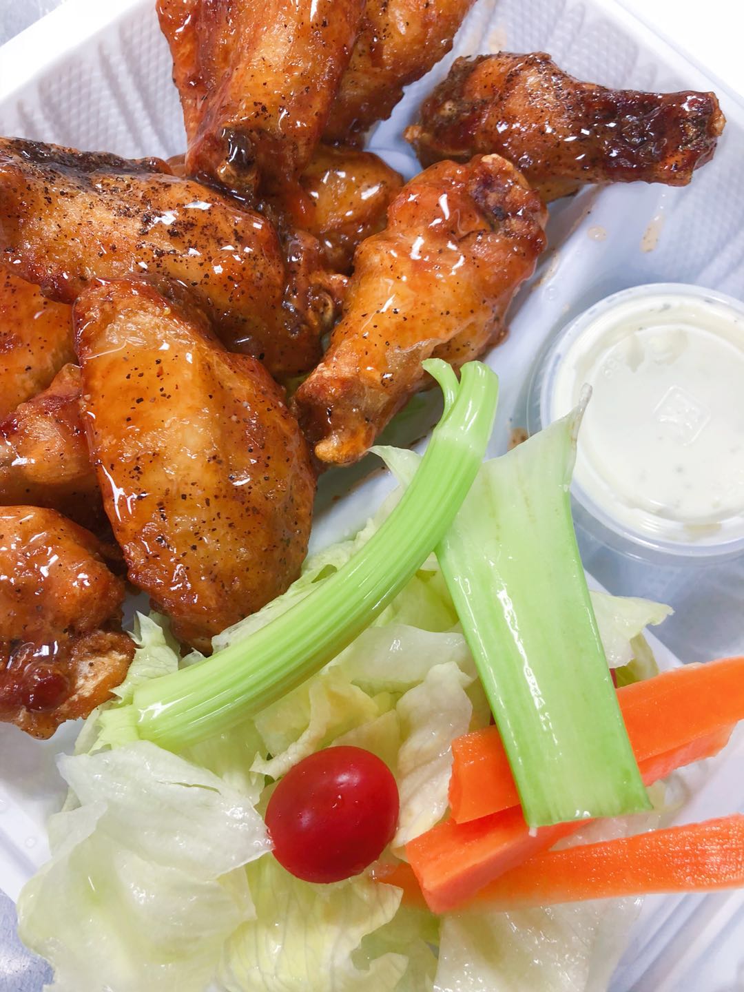 Order Chicken Wings food online from Kong's Kitchen store, Atlanta on bringmethat.com