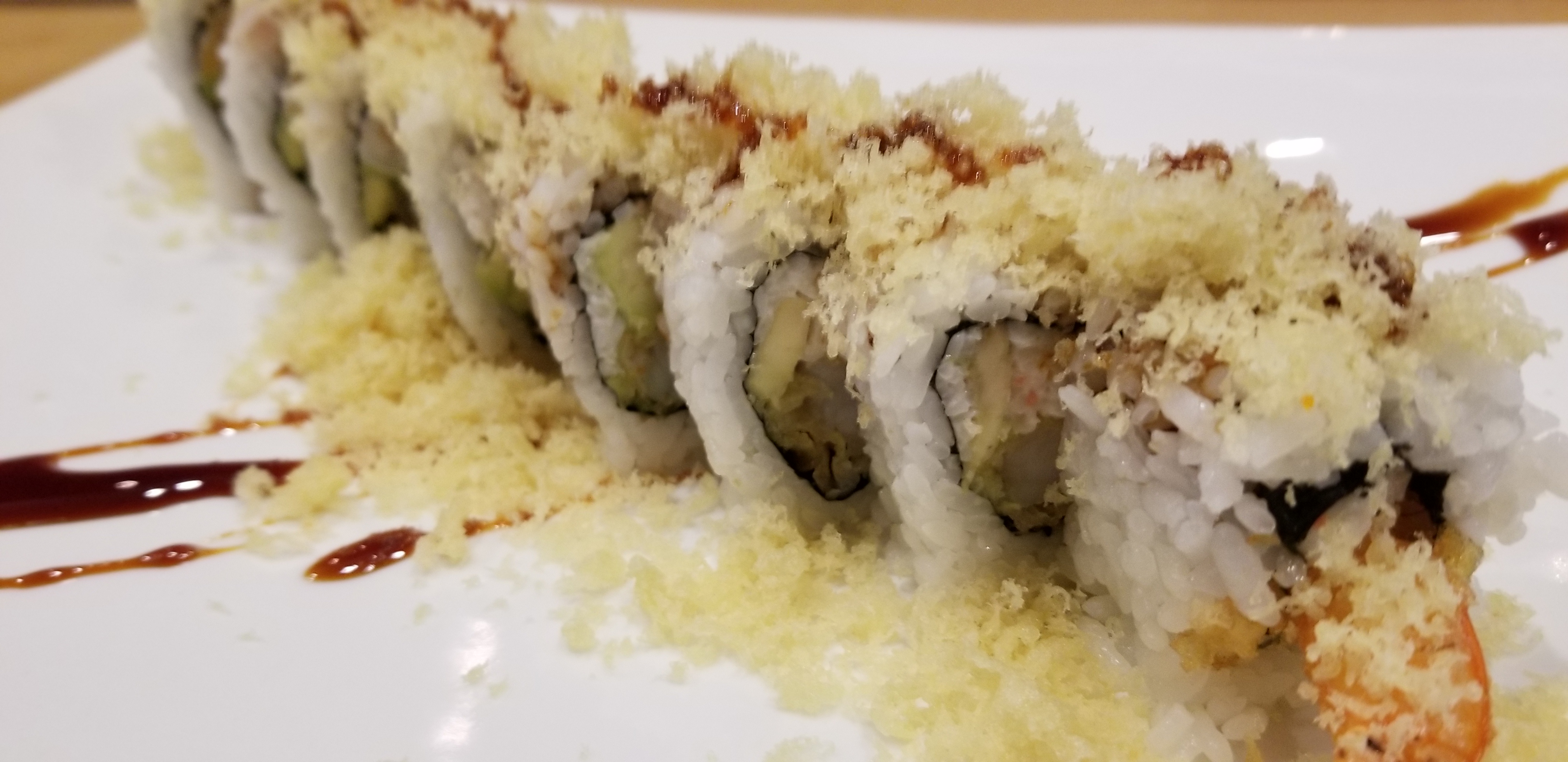 Order Shrimp Tempura Roll food online from Sakana Japanese Sushi & Grill store, La Canada Flintridge on bringmethat.com