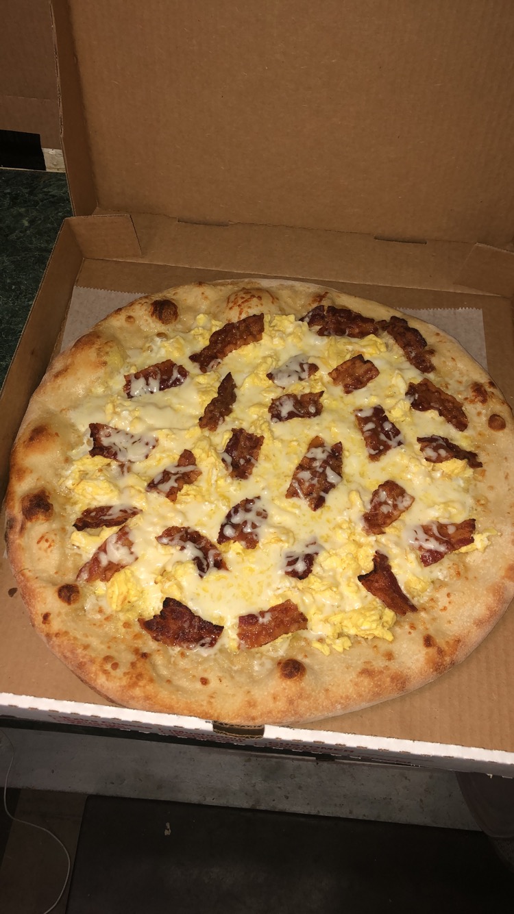 Order 16" Large Breakfast Pizza food online from Greenhill Deli-Pizza store, Wilmington on bringmethat.com