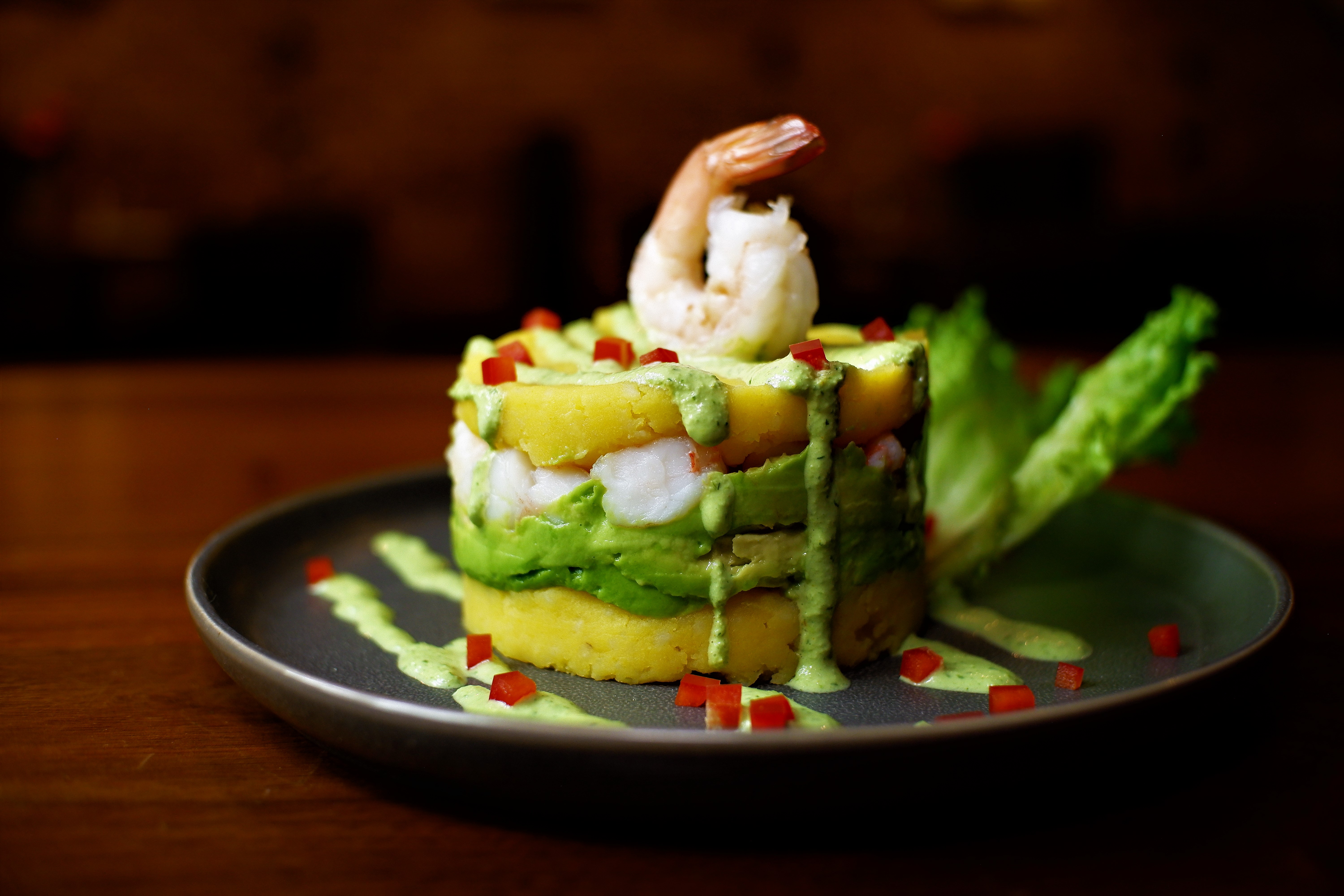 Order Causa de Camaron food online from The Freakin Incan store, Roswell on bringmethat.com