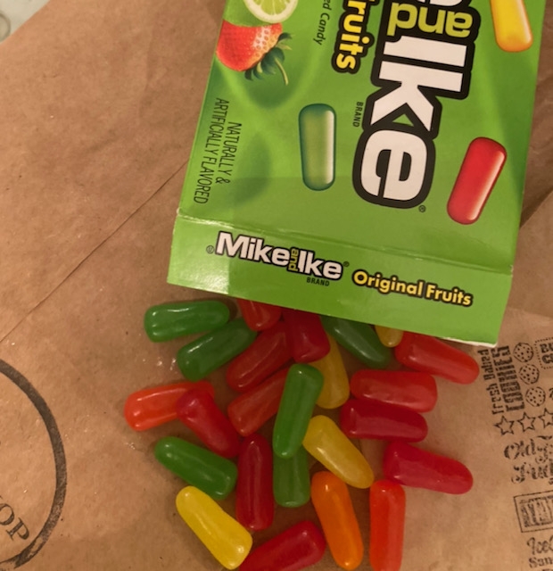 Order Mike and Ike Original Fruits Theater Box food online from The Sweet Shop Nyc store, New York on bringmethat.com