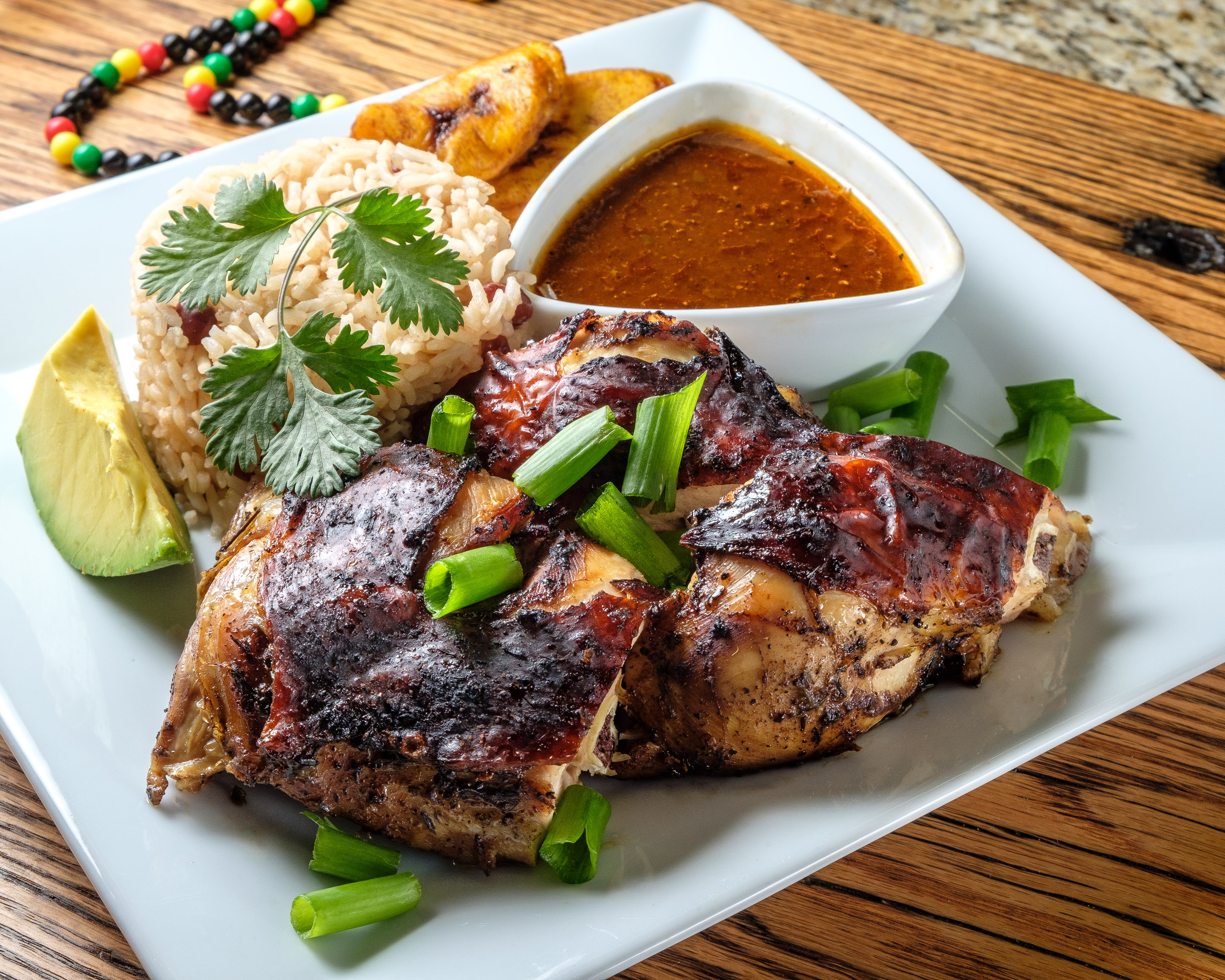 Order Jerked Chicken food online from Caribbean Paradise store, Washington Township on bringmethat.com