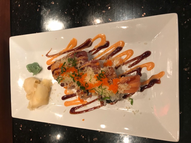 Order Tiger Roll food online from Mei Sushi Japanese Restaurant store, Fair Lawn on bringmethat.com