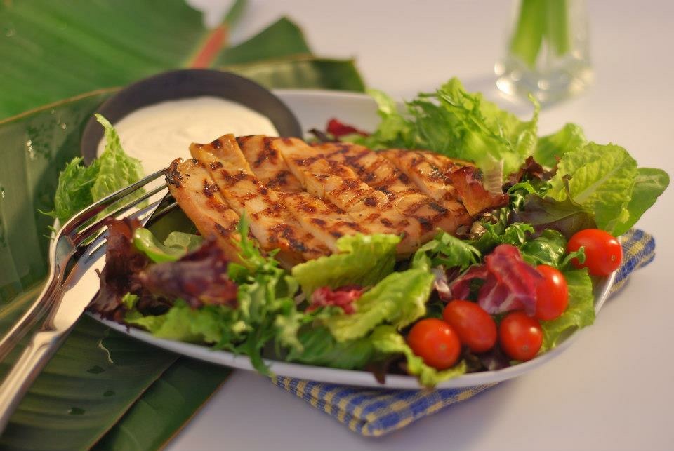Order Grilled Chicken Salad food online from Fish's Wild store, San Jose on bringmethat.com