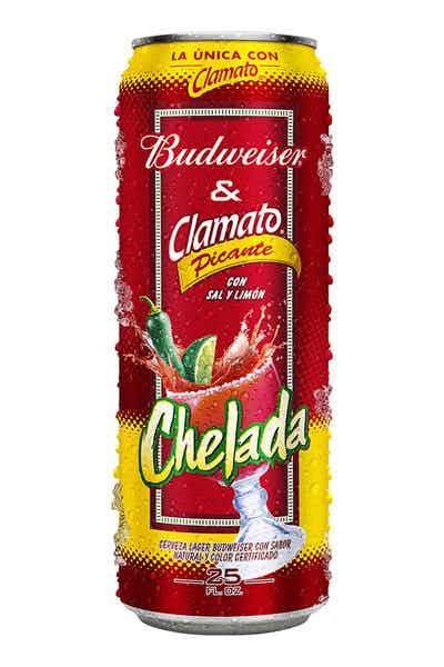 Order Budweiser Chelada Clamato Picante food online from Red Roof Market store, Lafollette on bringmethat.com