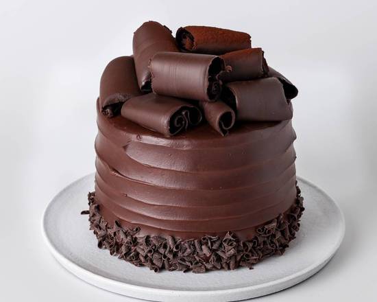 Order 6" Dark Chocolate Cake  food online from Nick Manhattan Beach store, Manhattan Beach on bringmethat.com