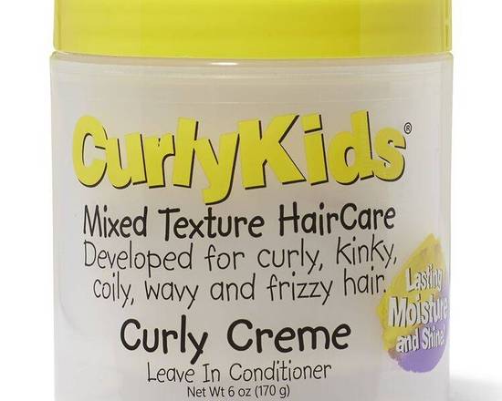 Order Curly Kids Curly Creme Leave-in Conditioner (6 fl oz) food online from Temple Beauty Supply store, South Gate on bringmethat.com