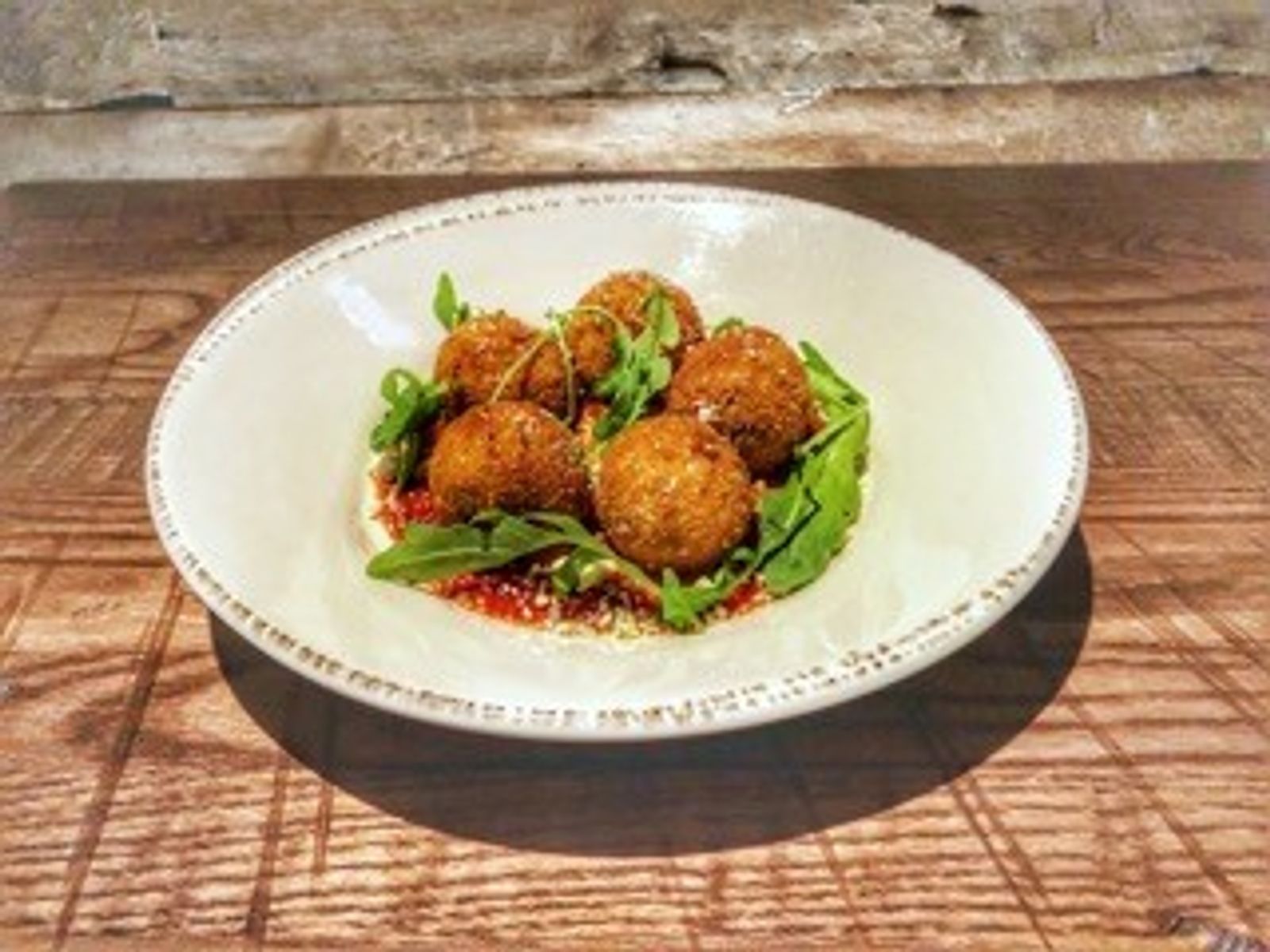 Order Arancini Superfino food online from Angelo's Wine Bar store, Chicago on bringmethat.com
