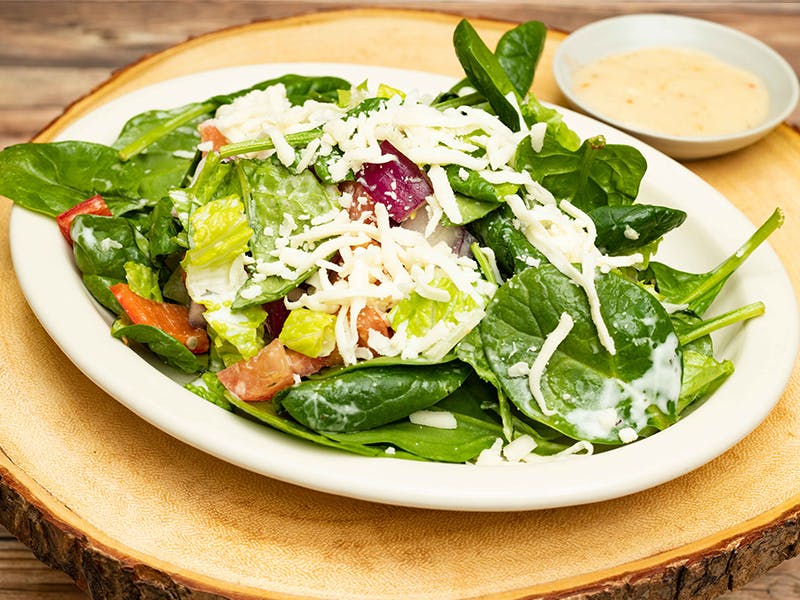 Order Papazzi Salad - Salad food online from Papazzi Pizzeria store, Bellevue on bringmethat.com
