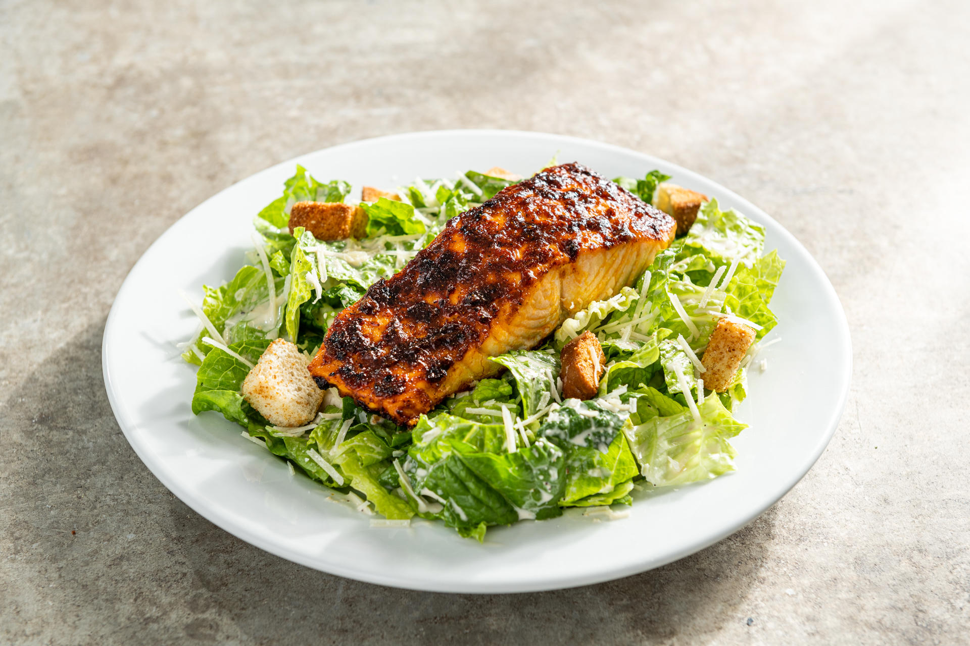 Order Ancho Salmon Caesar Salad food online from Chili's store, Warwick on bringmethat.com