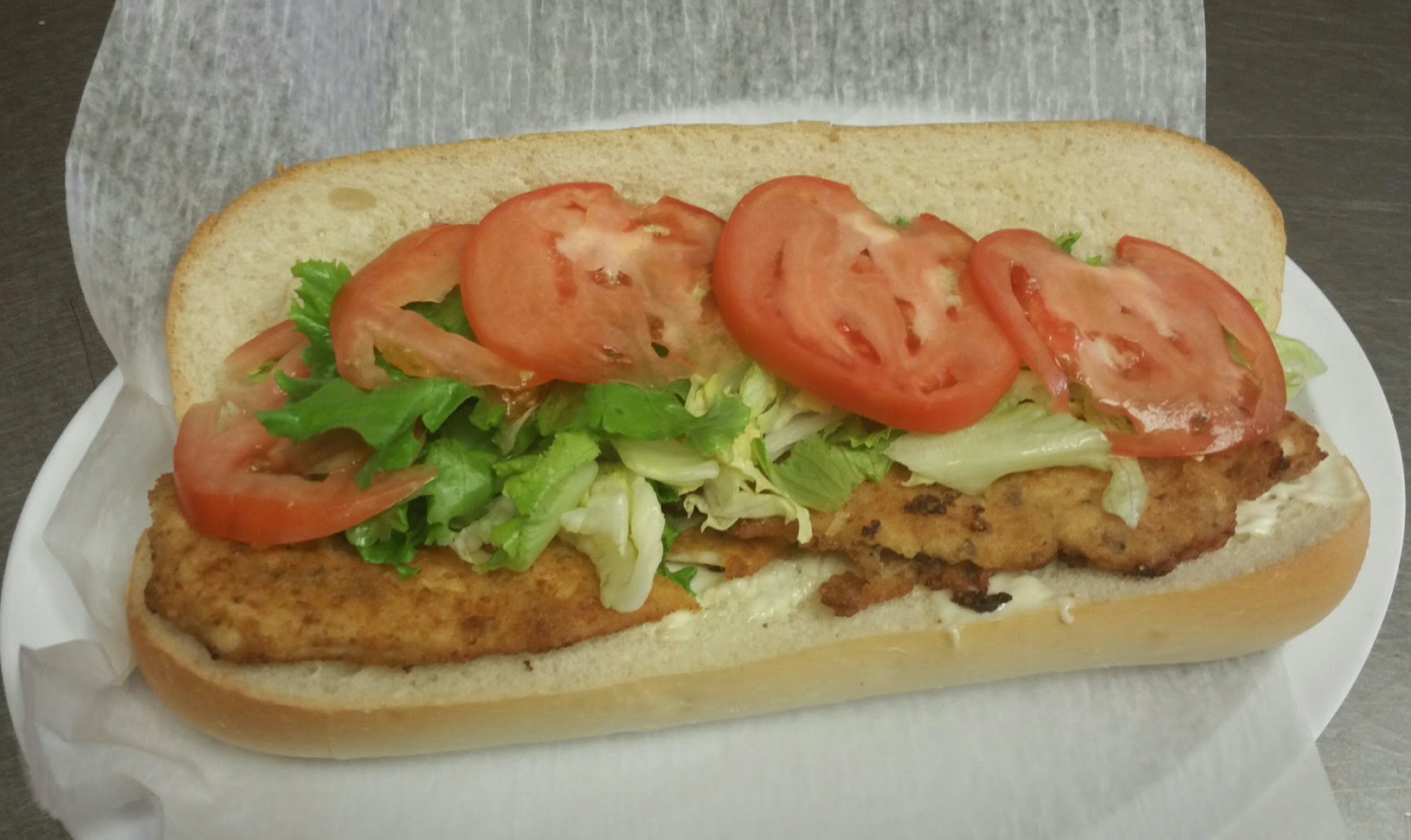 Order Chicken Cutlet Cold Hero food online from Pizzarelli's Pizza store, Scarsdale on bringmethat.com