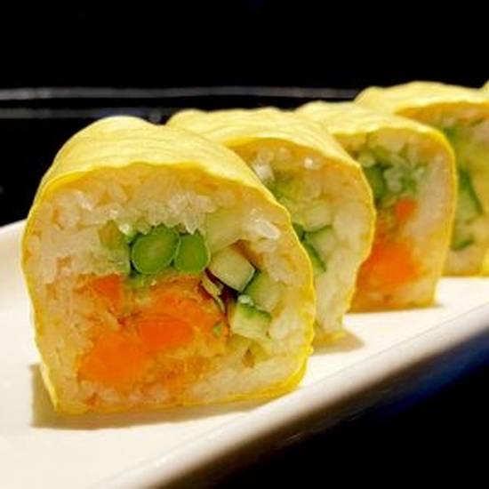 Order MORI YASAE ROLL food online from Kumori Sushi & Teppanyaki - Ridge View Center store, Mcallen on bringmethat.com