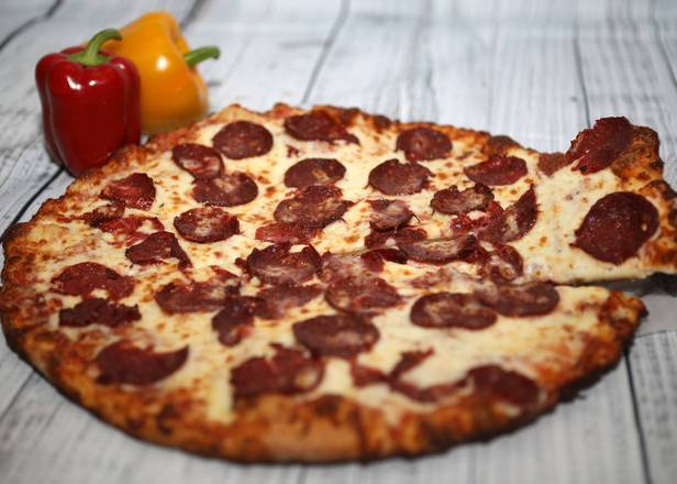 Order Large Pepperoni food online from Dearborn Pizza store, Dearborn Heights on bringmethat.com