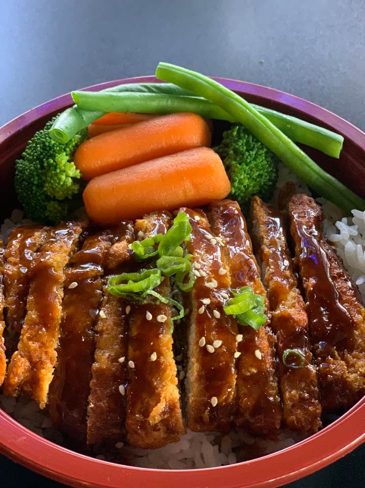 Order Pork Katsu Bowl food online from Hon Sushi store, Corona on bringmethat.com