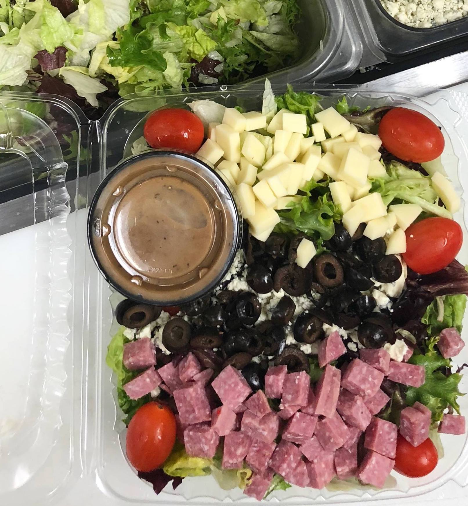 Order Antipasto Salad food online from Sequoia On The Go store, Bakersfield on bringmethat.com