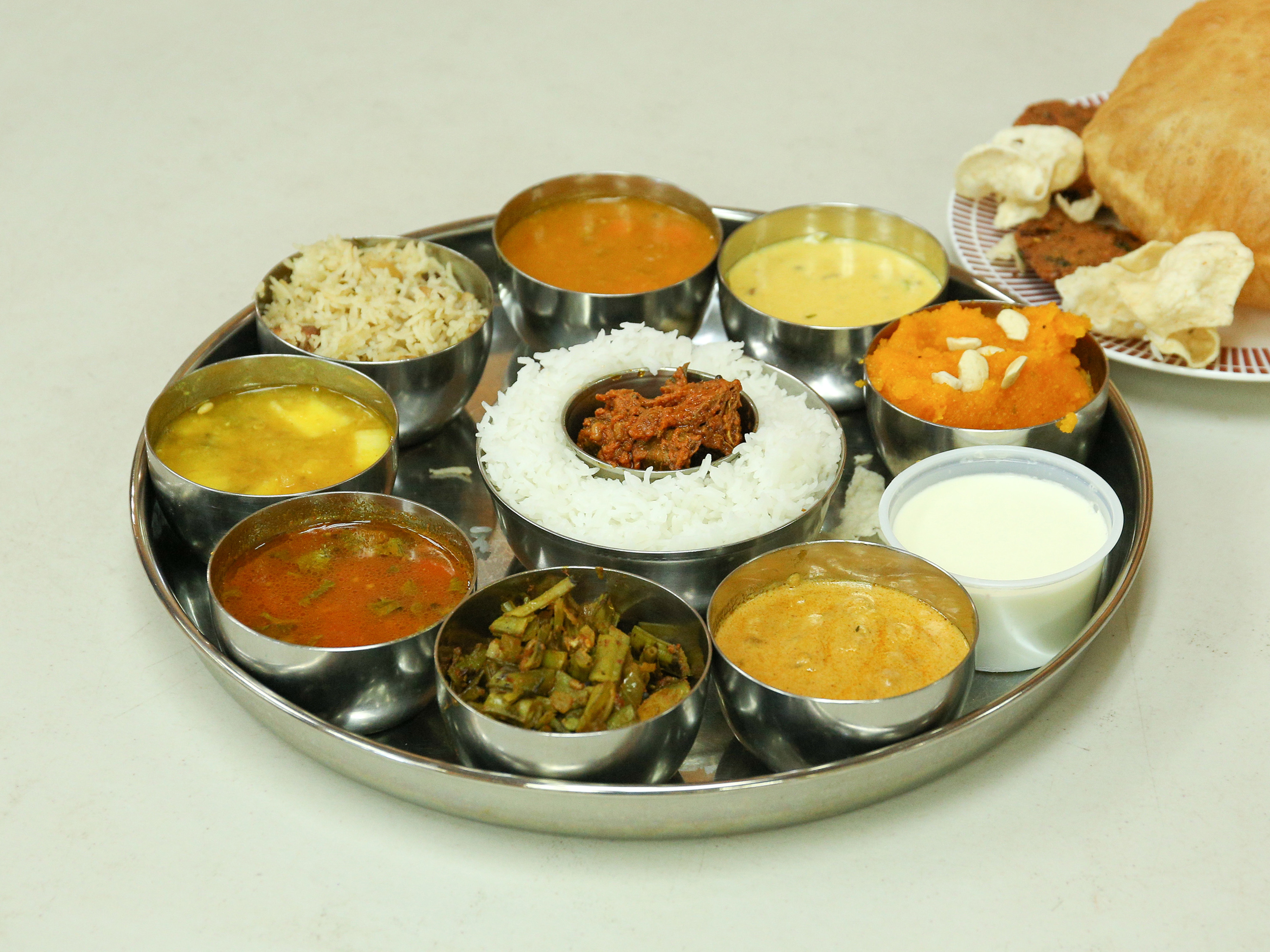 Order Supreme Thali food online from Swathi Tiffins store, Sunnyvale on bringmethat.com