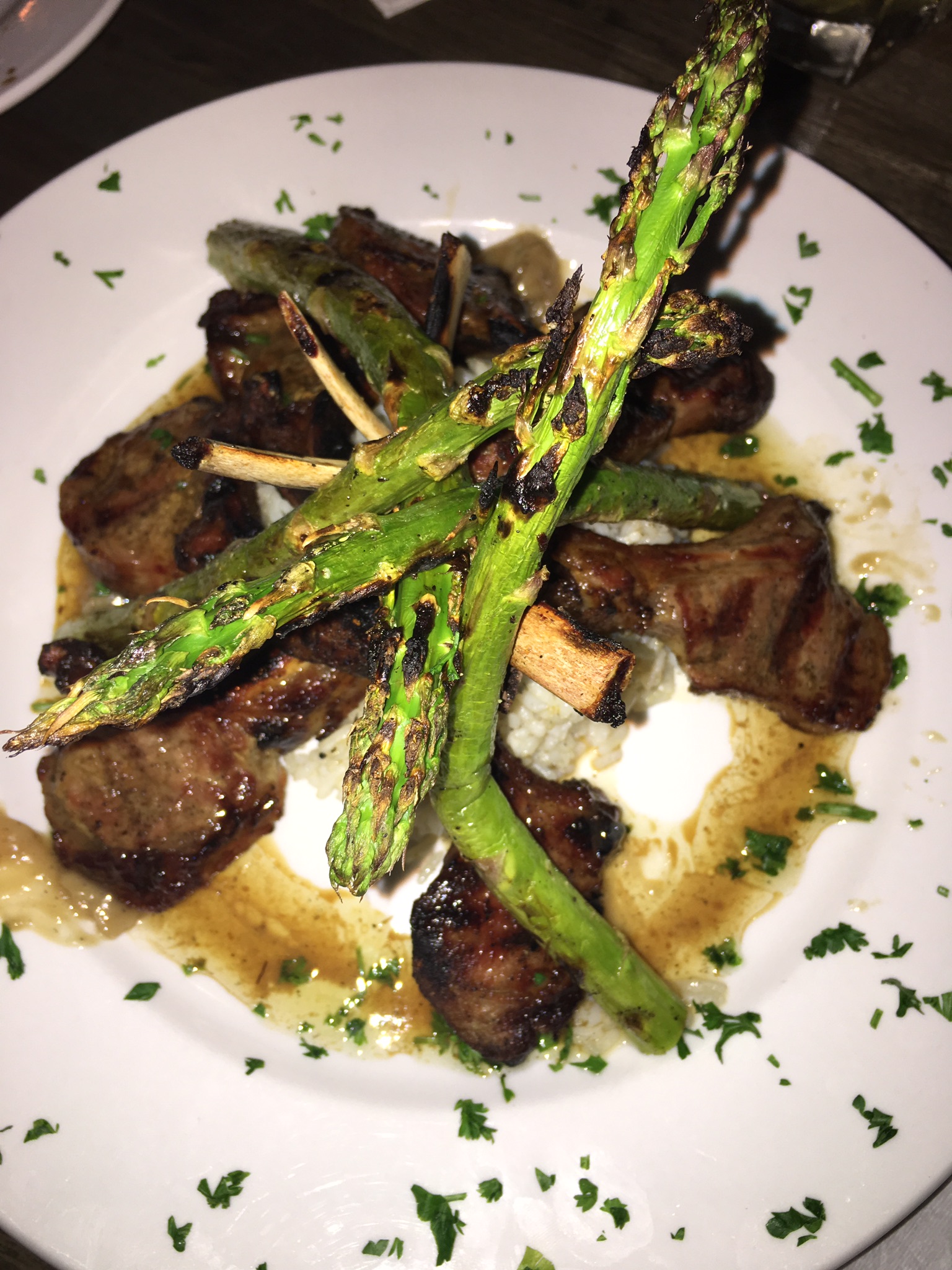 Order Australian Lamb Chops food online from Shakers Bar and Grill store, Wixom on bringmethat.com