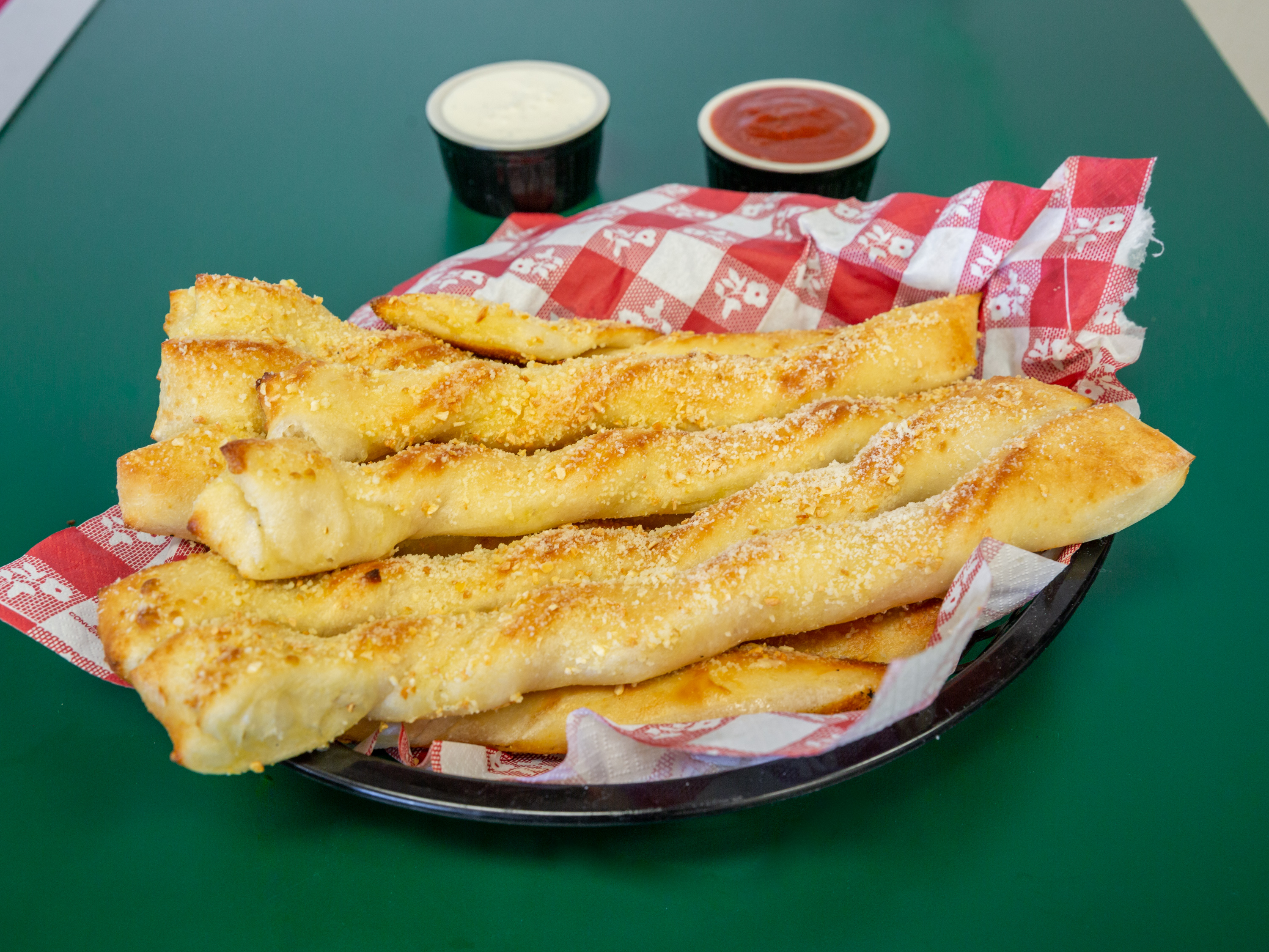 Order 10 Piece Breadsticks food online from Johnny Pizza store, Meridian on bringmethat.com
