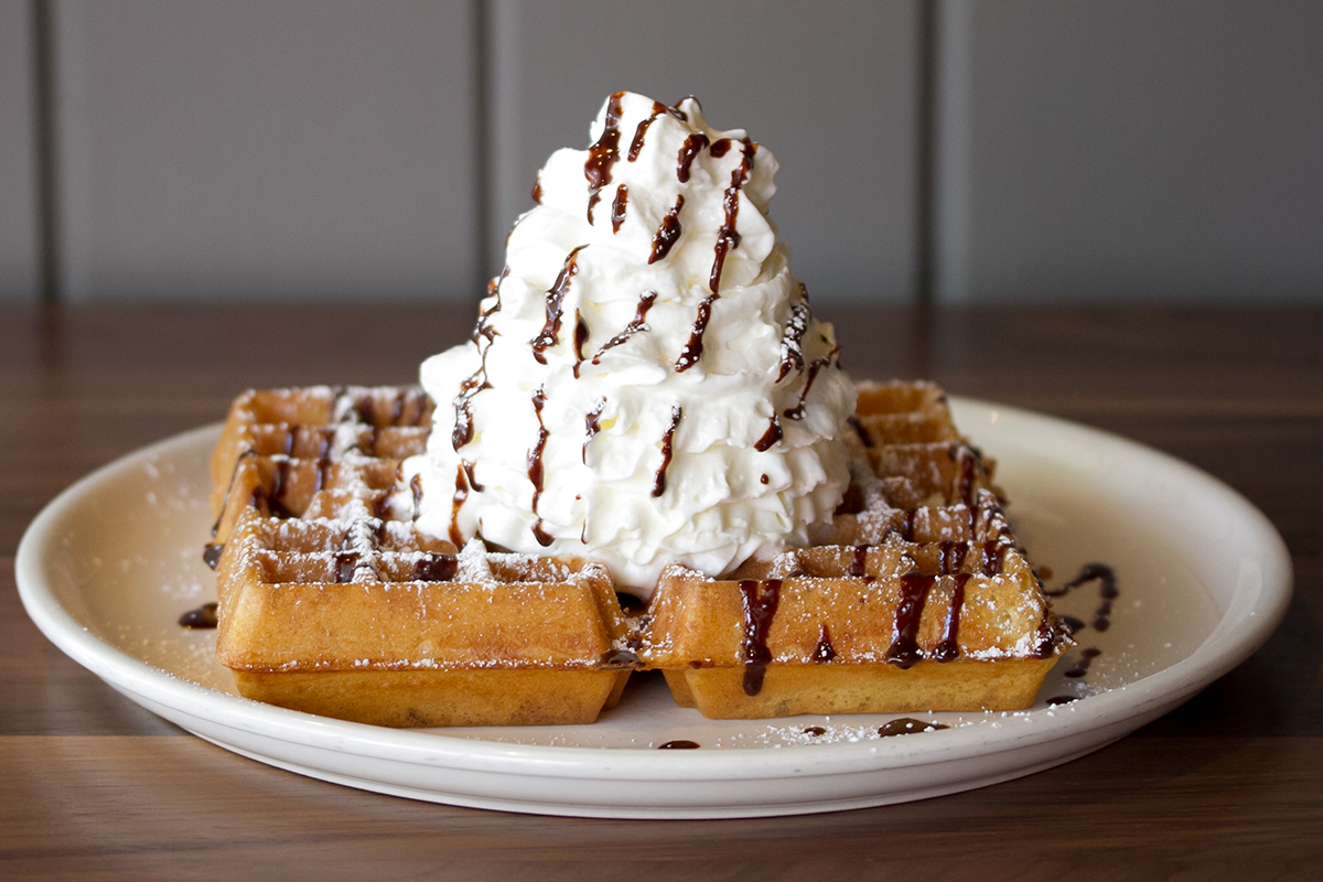 Order Salted Chocolate Waffle food online from Matchbox store, Washington on bringmethat.com