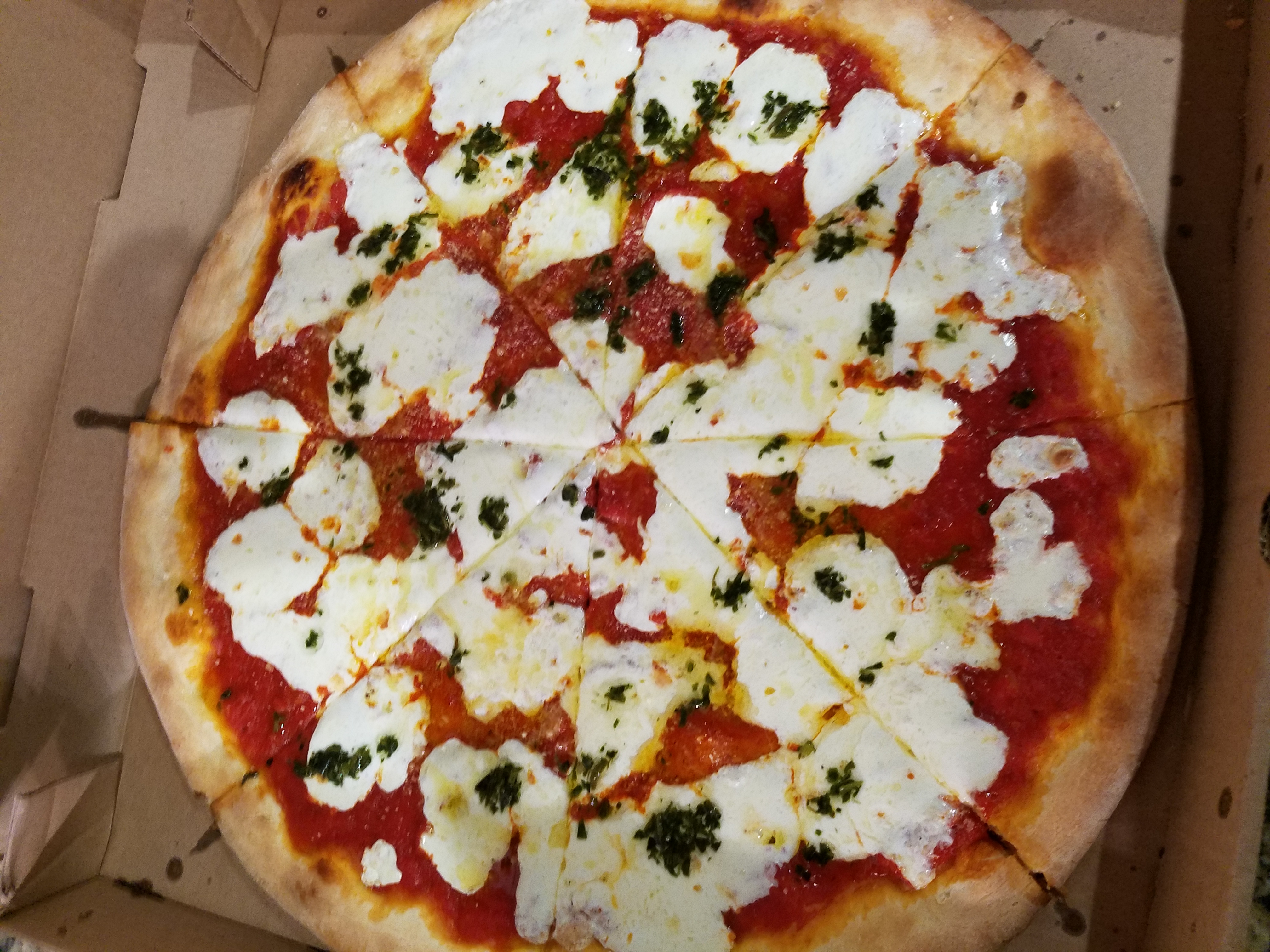 Order Margherita Pizza food online from Our Place Pizza & Catering store, Edison on bringmethat.com