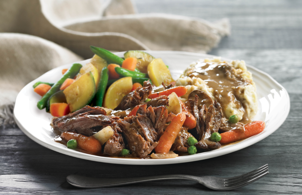 Order Braised and Slow-Roasted Pot Roast food online from Marie Callender's store, Monterey Park on bringmethat.com