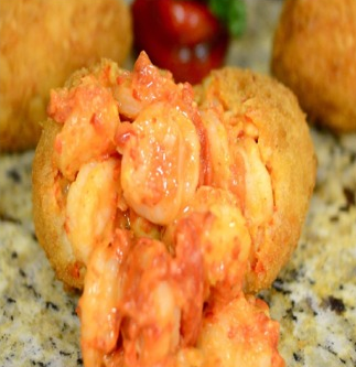 Order Shrimp Puff food online from Manny Place store, Willowick on bringmethat.com