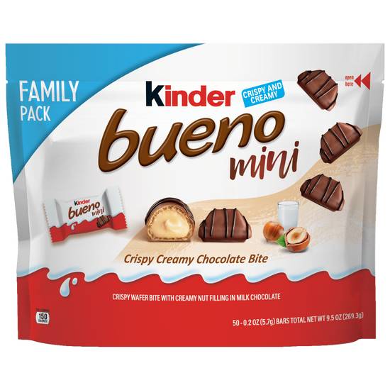Order Kinder Bueno Mini Family Size Pack, 9.5 OZ food online from Cvs store, LOS ANGELES on bringmethat.com
