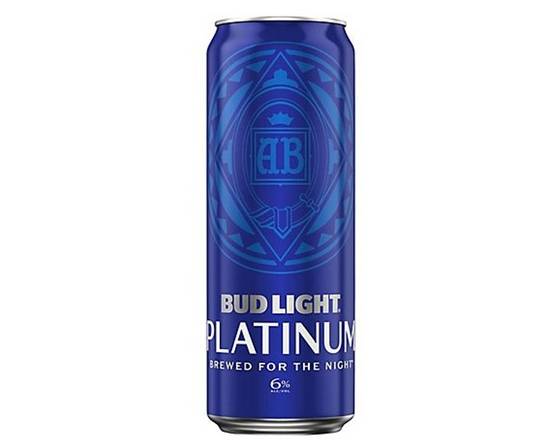 Order  Bud Light Platinum Beer Can - 25 Fl. Oz food online from Starway Liquor store, Bell Gardens on bringmethat.com