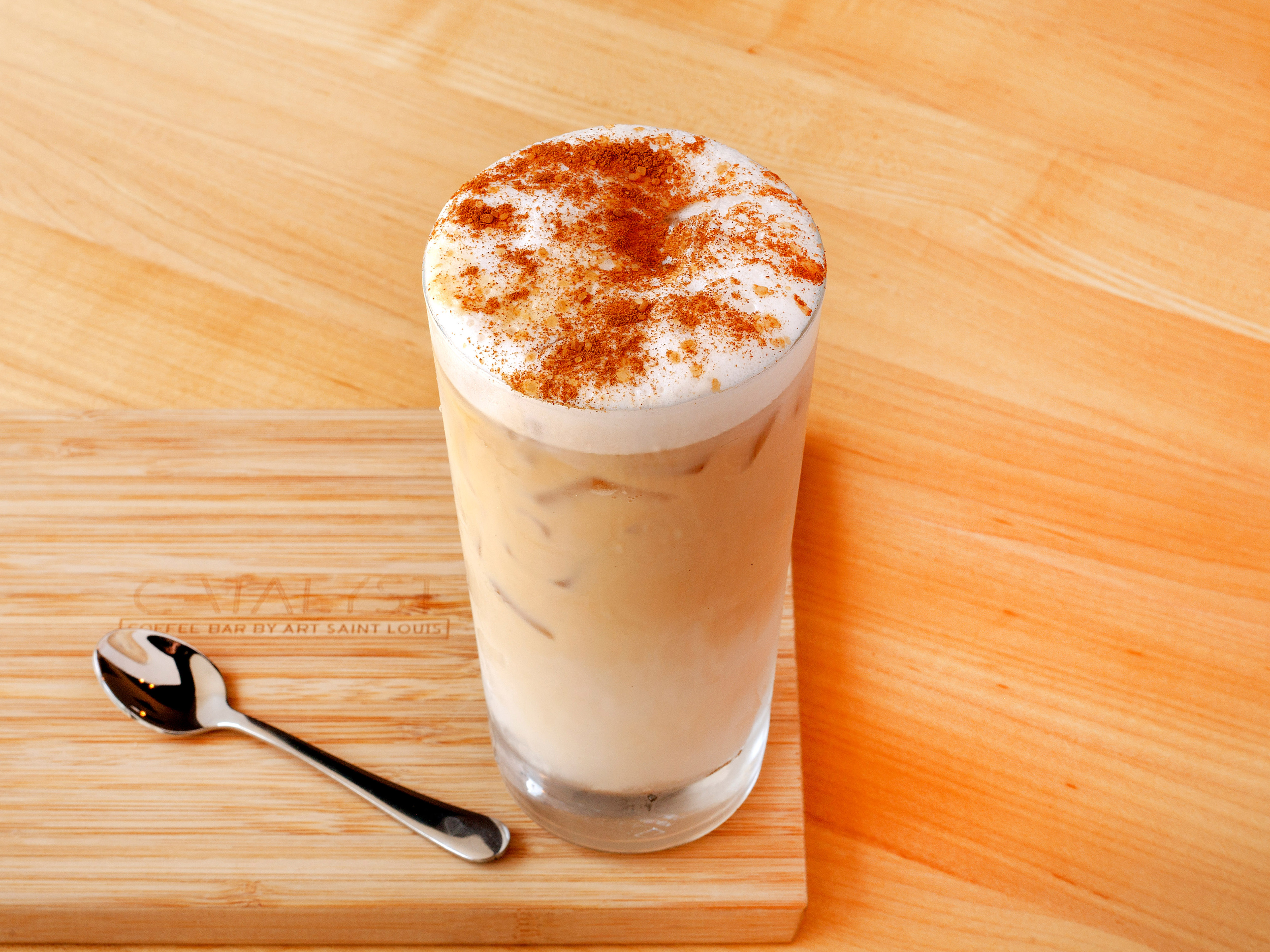 Order Iced Chai Latte food online from Catalyst Coffee Bar store, Saint Louis on bringmethat.com