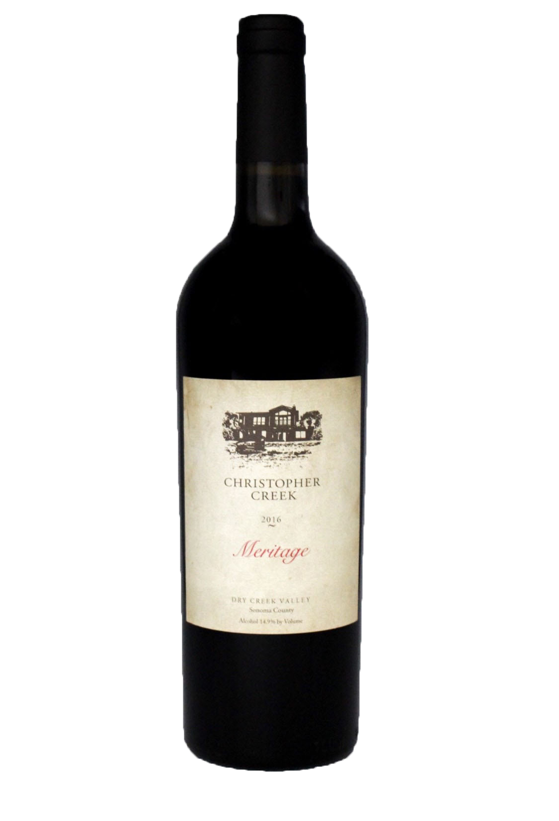 Order 2016 Meritage 750 ml Wine  food online from Christopher Creek Winery store, Healdsburg on bringmethat.com