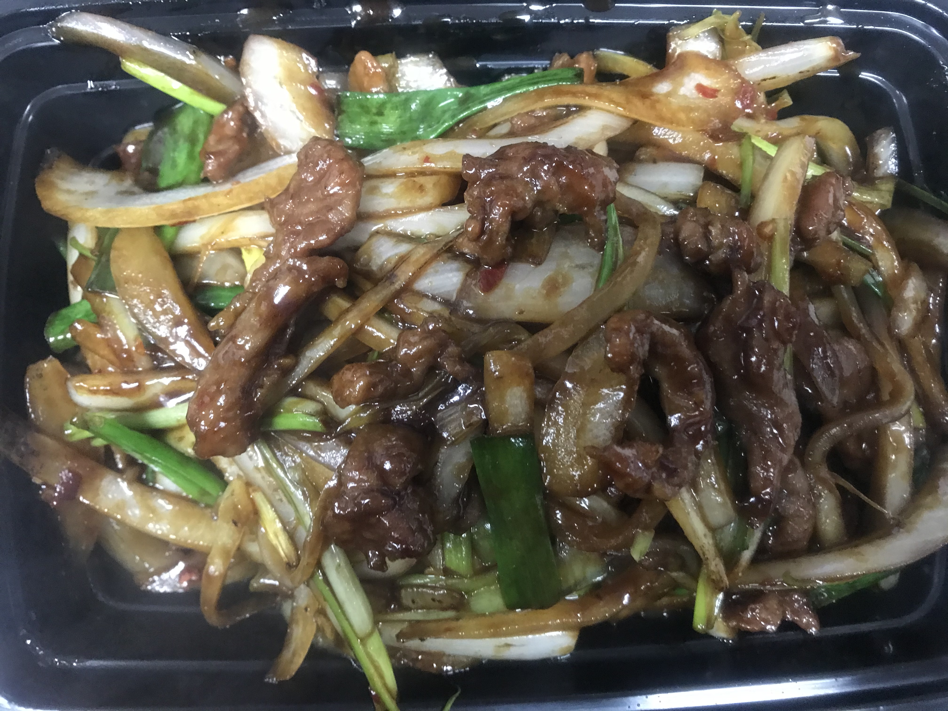 Order 84. Large Mongolian Beef food online from Jing Jing Asian Restaurant store, Newport News on bringmethat.com