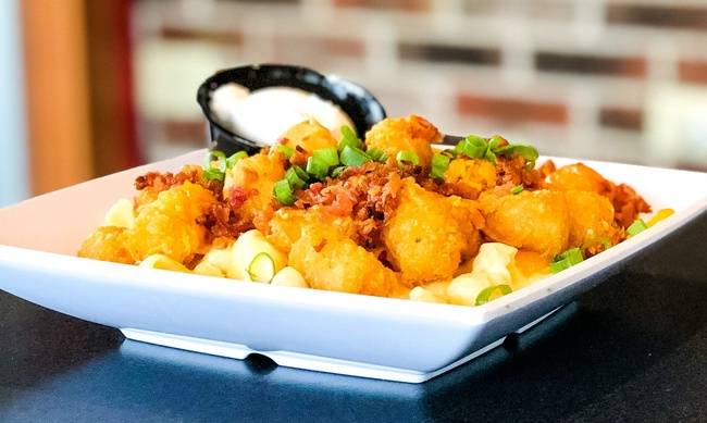 Order Tot Bacon Mac & Cheese food online from Monk's Bar & Grill - Middleton store, Middleton on bringmethat.com