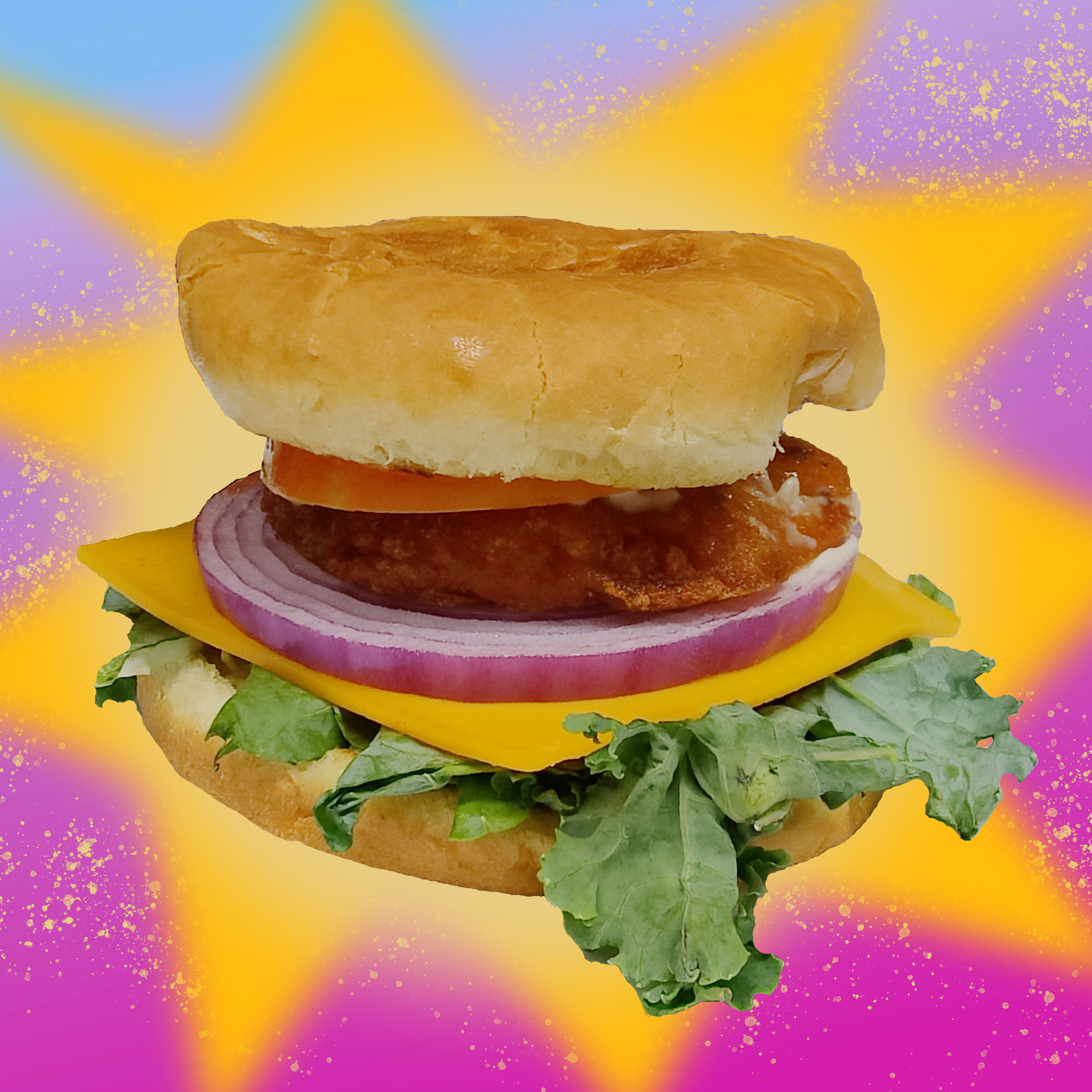 Order Veggie Burger food online from India Sweets & Spices store, Los Angeles on bringmethat.com