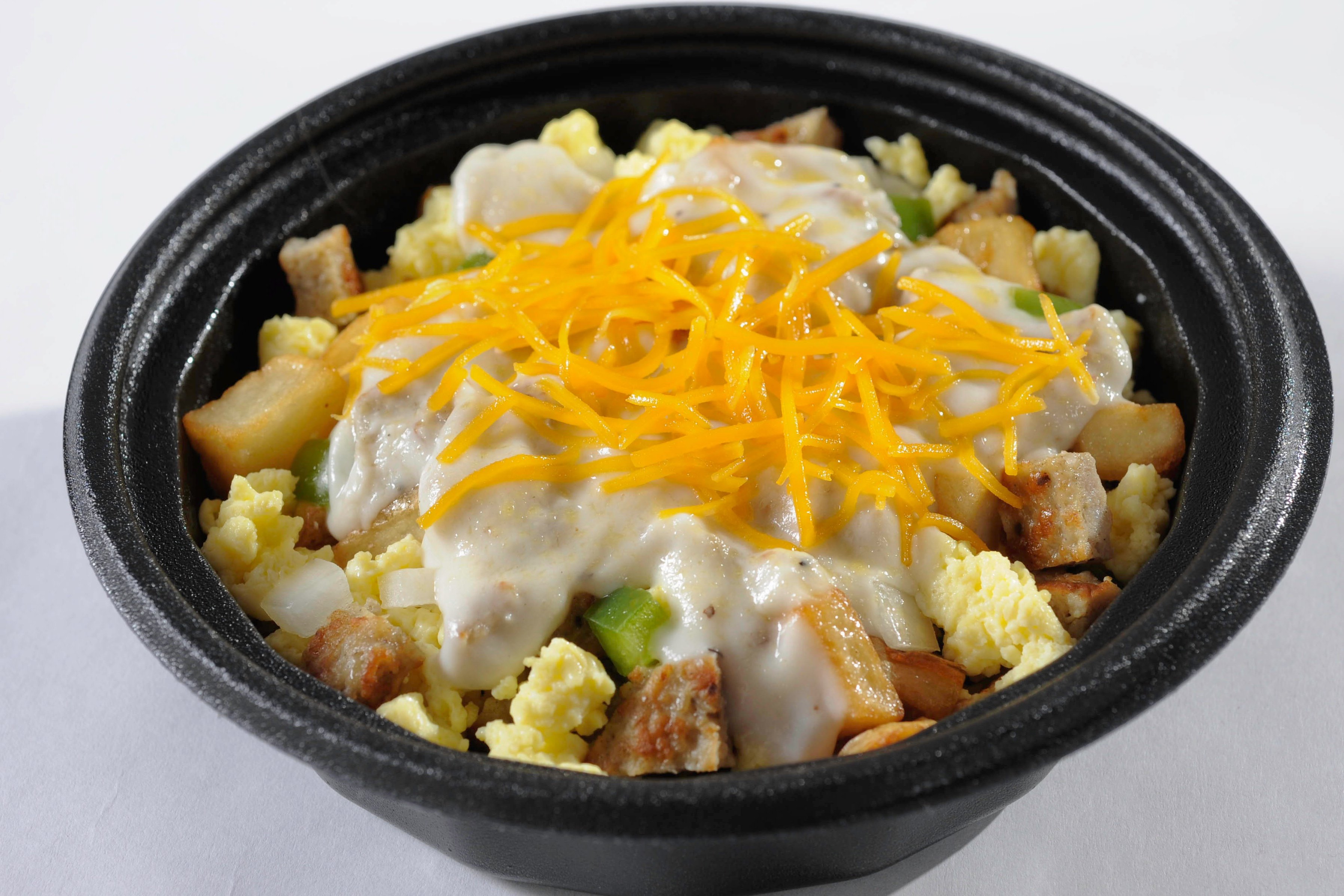 Order Country Breakfast Bowl food online from Amigos / Kings Classic store, Lincoln on bringmethat.com