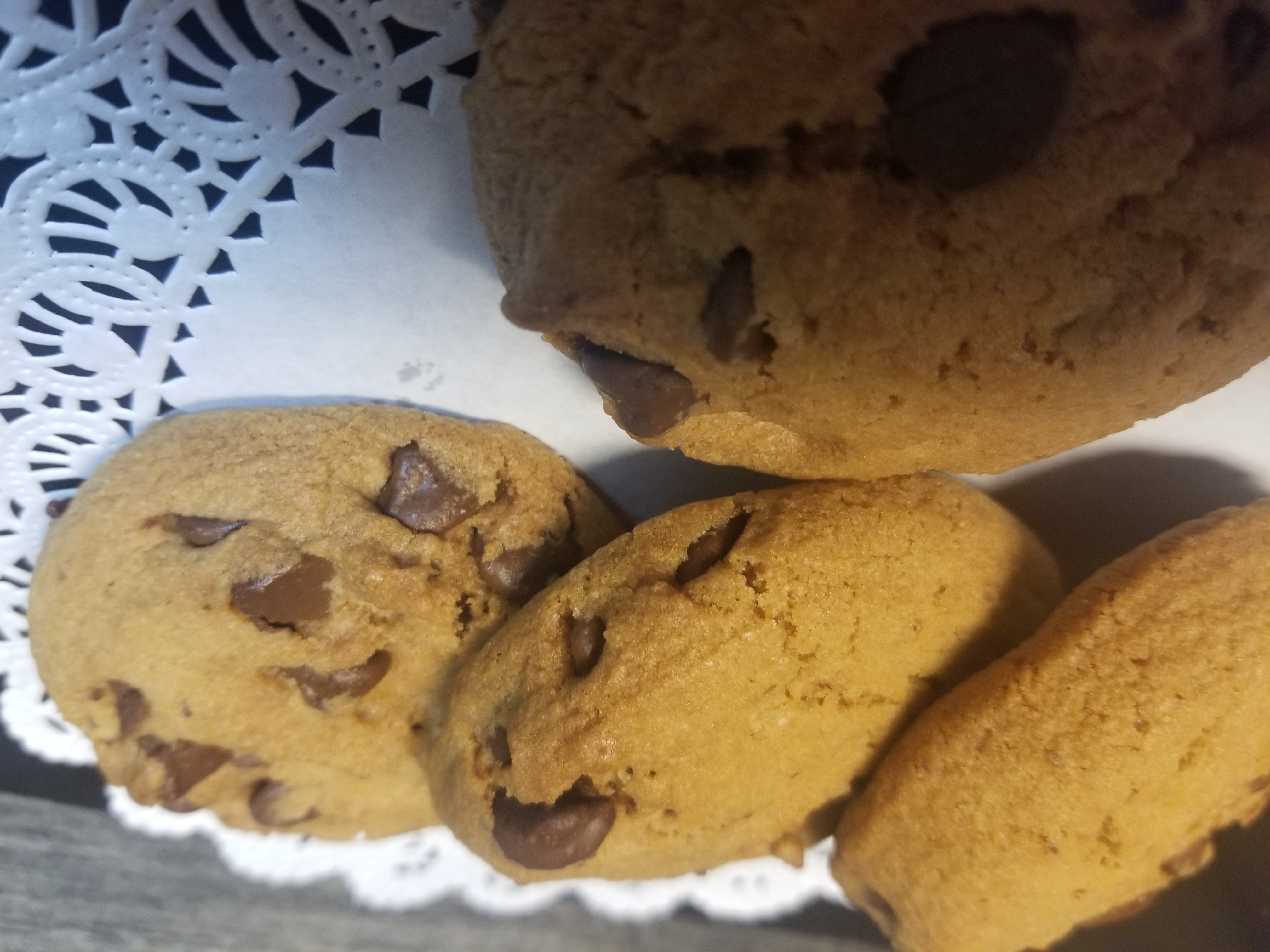 Order Chocolate Chips Cookie  food online from Brunella Portuguese Coffee & Deli store, Westfield on bringmethat.com