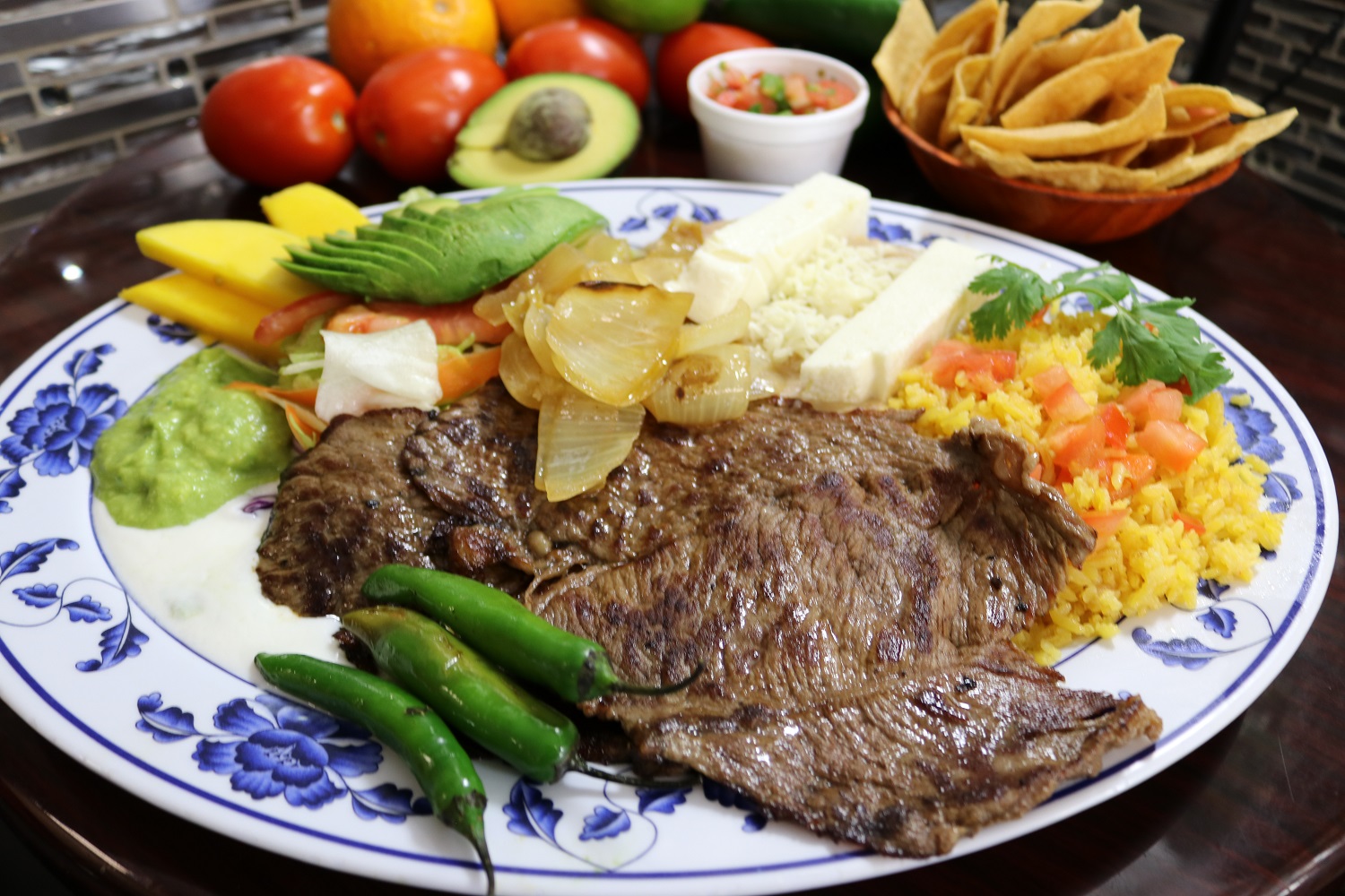 Order Carne Asada food online from Tequilas Taqueria store, San Jose on bringmethat.com