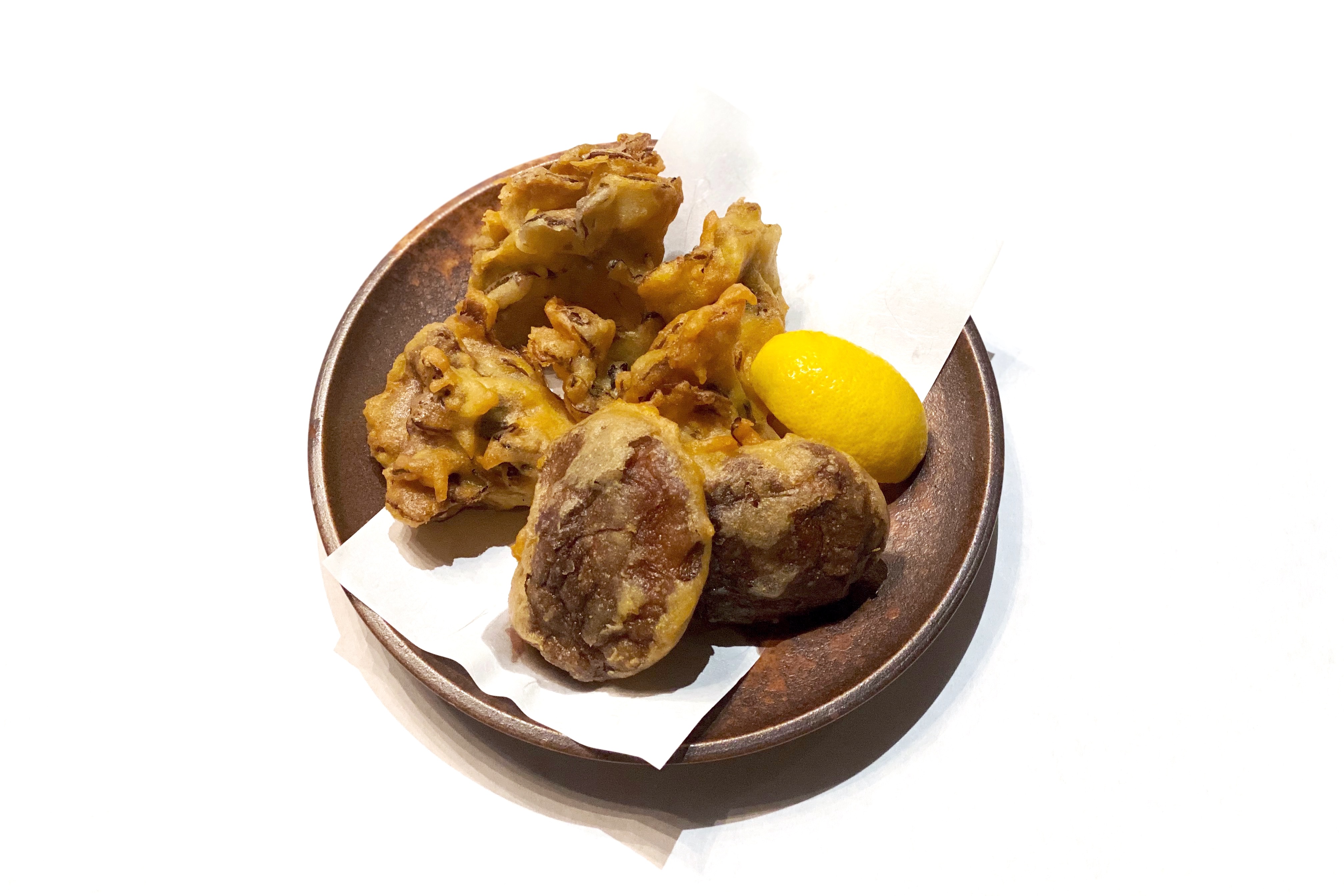Order Truffle Maitake and Shiitake Mushroom Tempura   food online from Shojin store, Los Angeles on bringmethat.com