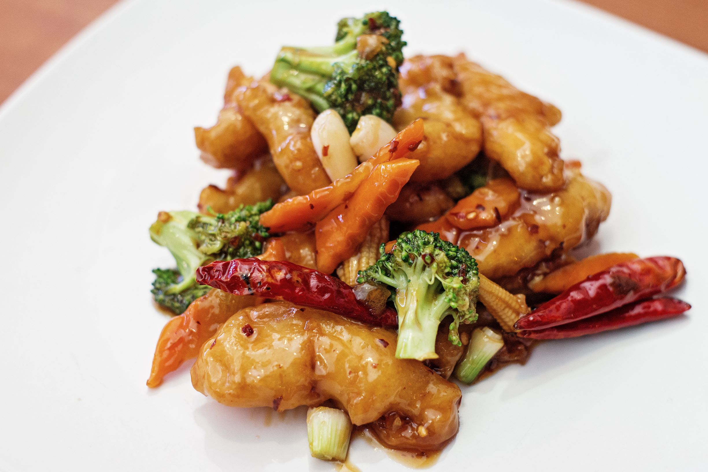 Order General Tso's Chicken food online from Red Ginger China Bistro store, Saint Paul on bringmethat.com