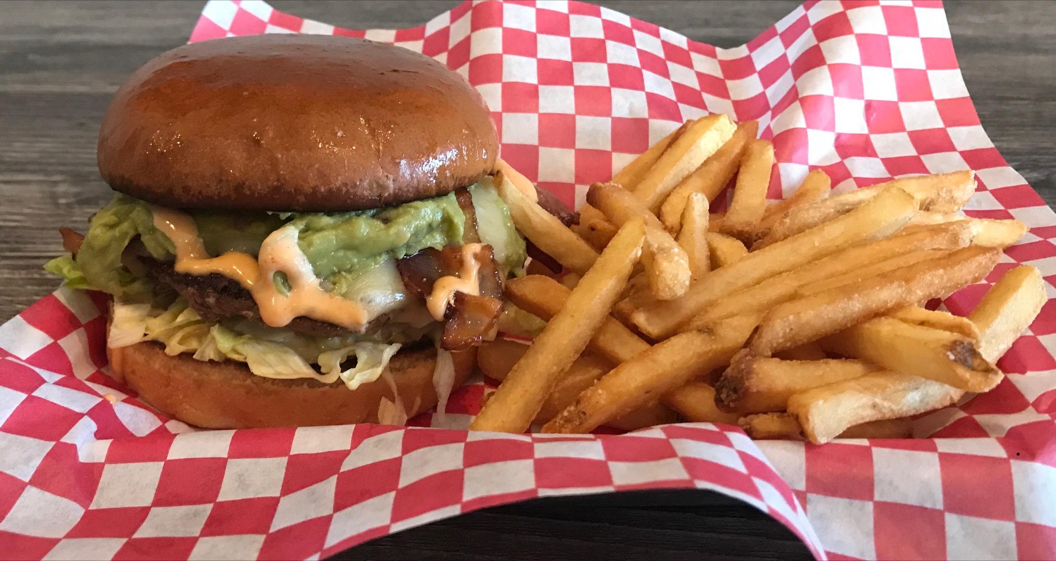 Order Cali Burger food online from Burgers And Brews store, Glendale on bringmethat.com