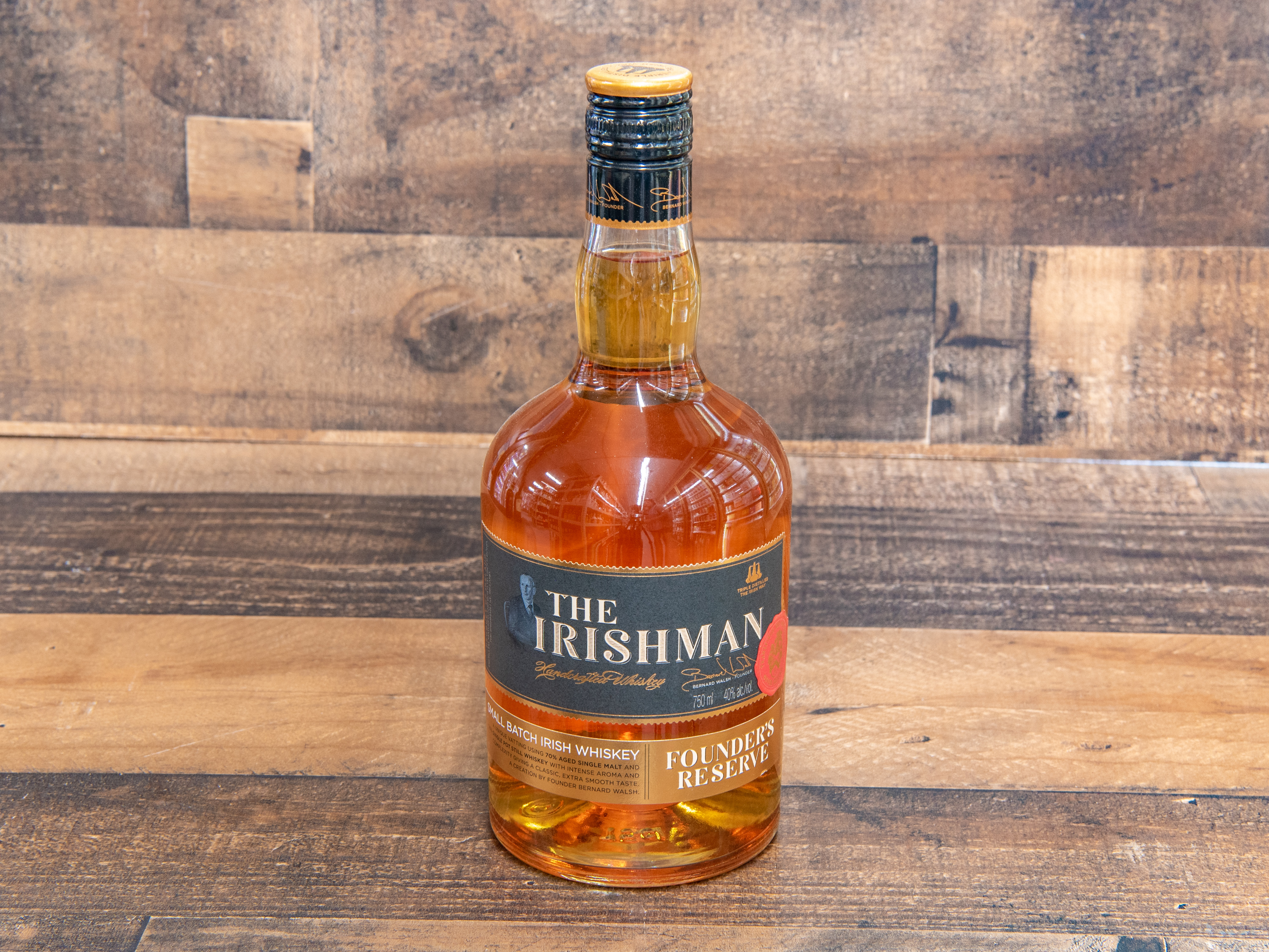 Order The Irishman Founders Reserve Whiskey food online from Belvedere Liquor store, Santee on bringmethat.com