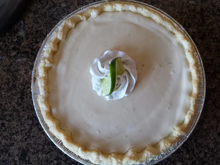 Order Key Lime Pie food online from Guess What Cooking store, Plainfield on bringmethat.com