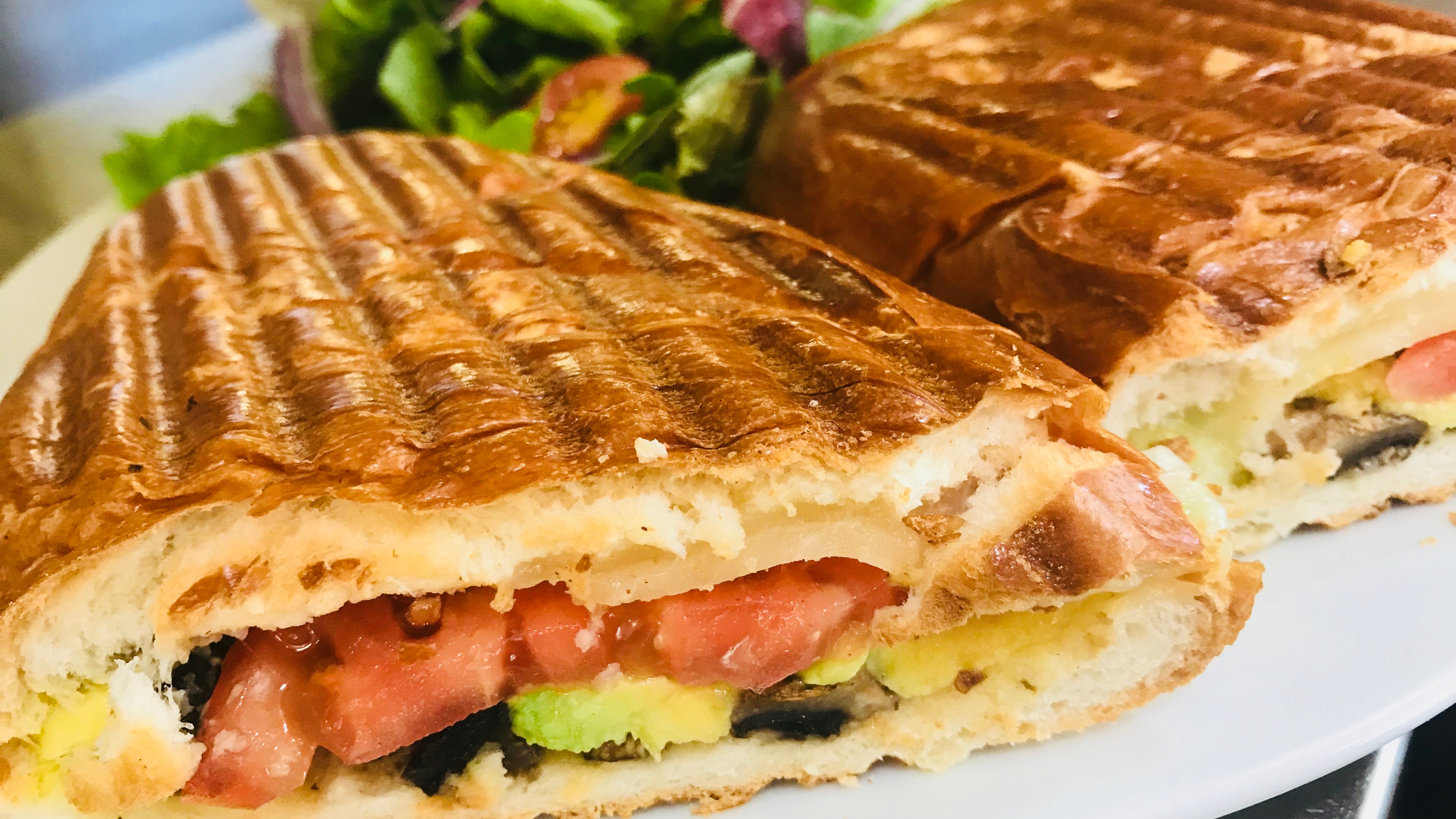 Order The AVO Veggie Panini food online from Old Town Cafe store, Camarillo on bringmethat.com
