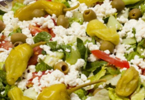 Order Greek Salad food online from The Green Olive store, Camarillo on bringmethat.com