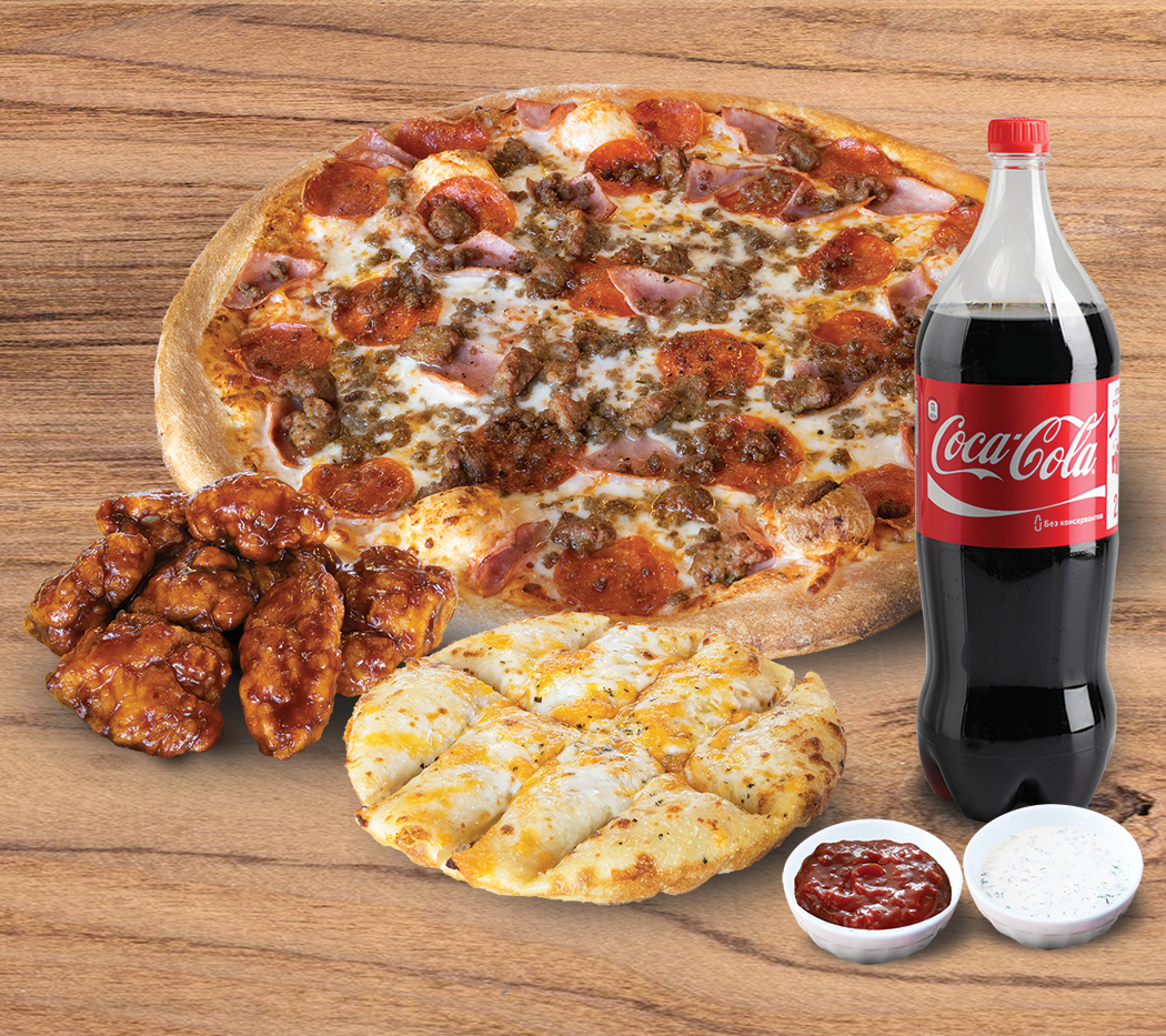 Order The Classic Combo Meal food online from Coachella Pizza Co store, Coachella on bringmethat.com