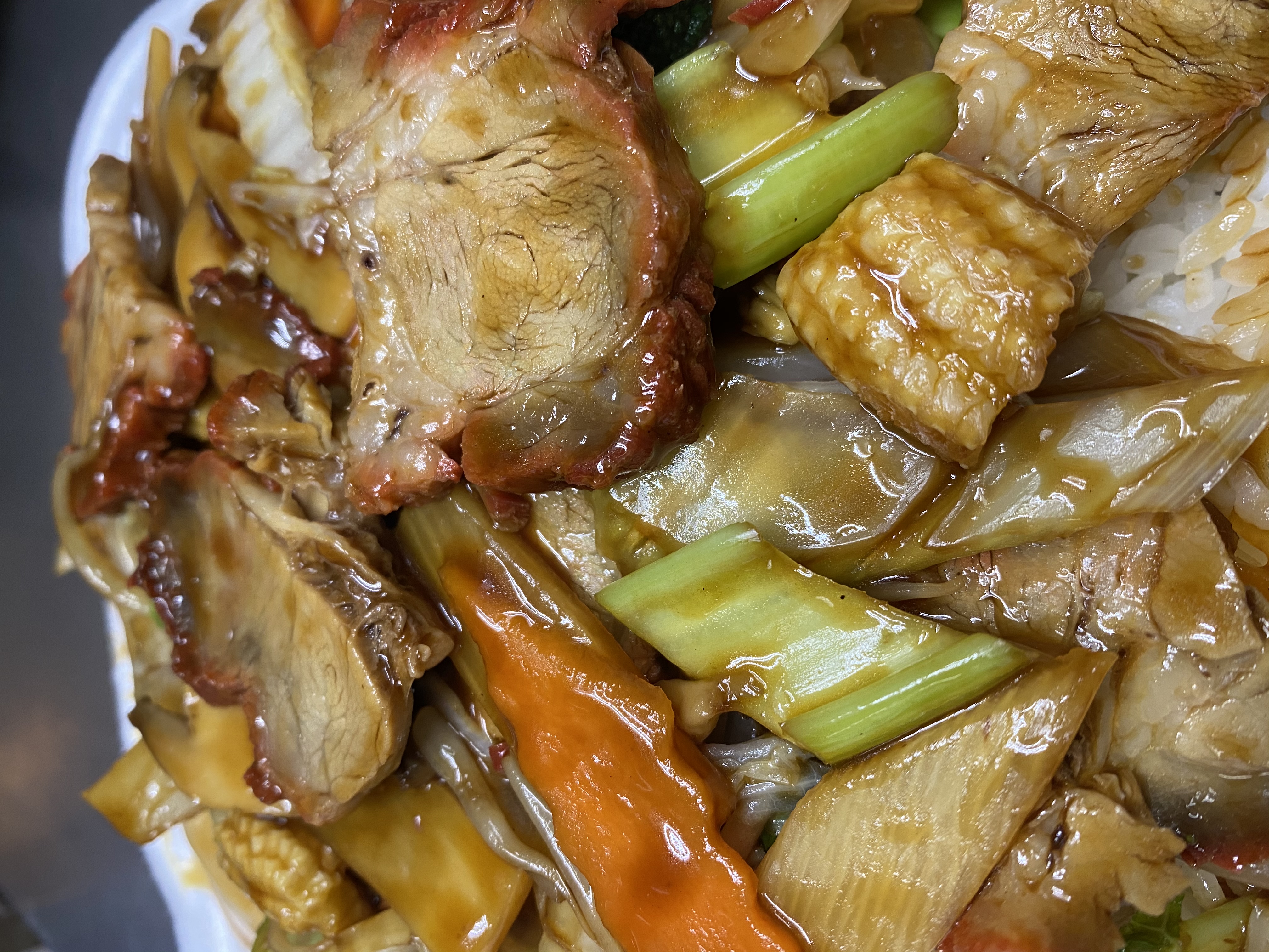 Order Pork Chop Suey(large) food online from Far East Restaurant store, Capitol Heights on bringmethat.com