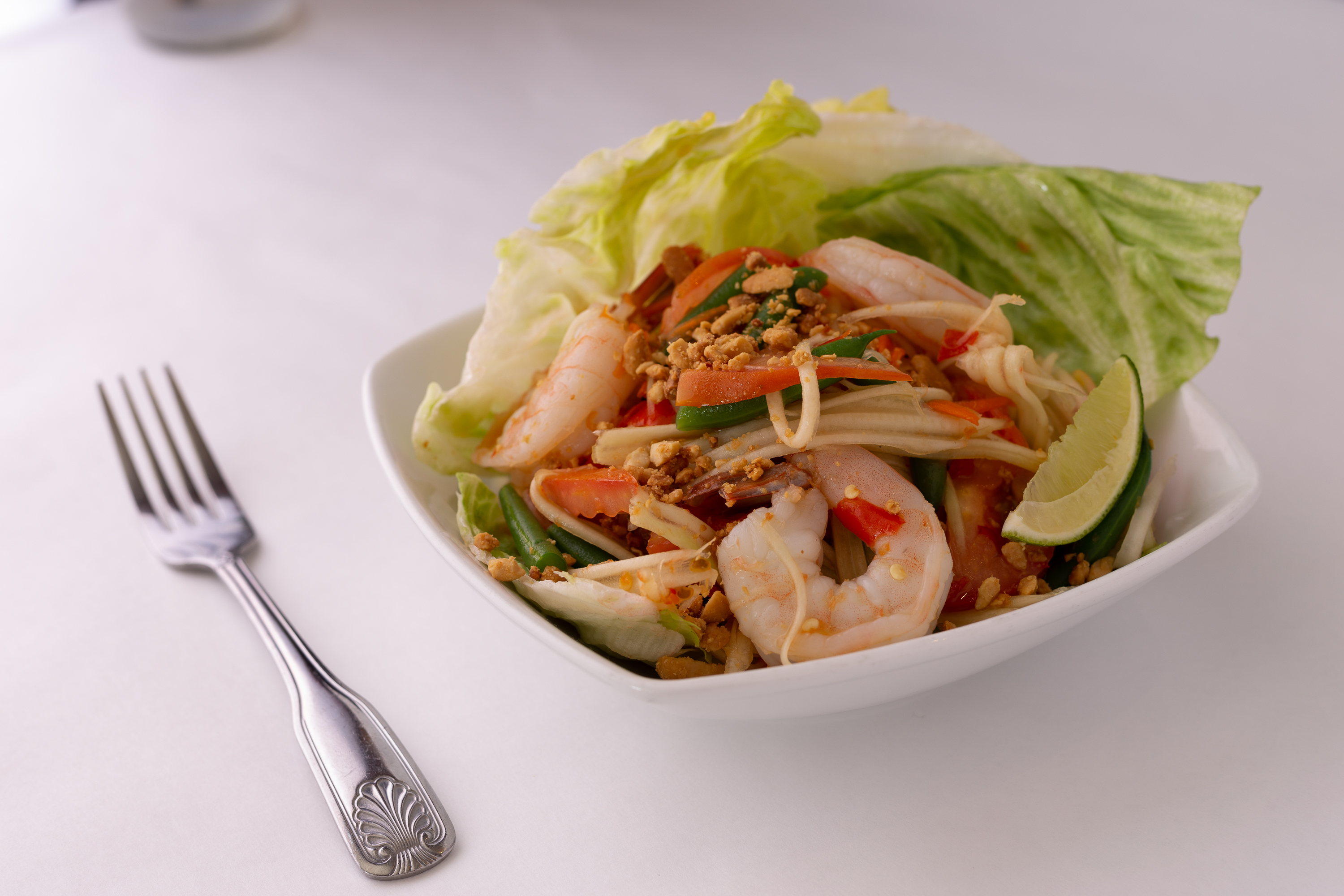 Order Som Tum Salad food online from Sala Thai Restaurant store, San Diego on bringmethat.com
