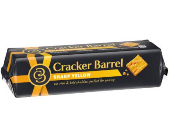 Order Cracker Barrel Cheddar Cheese (8 oz) food online from Ctown Supermarkets store, Uniondale on bringmethat.com